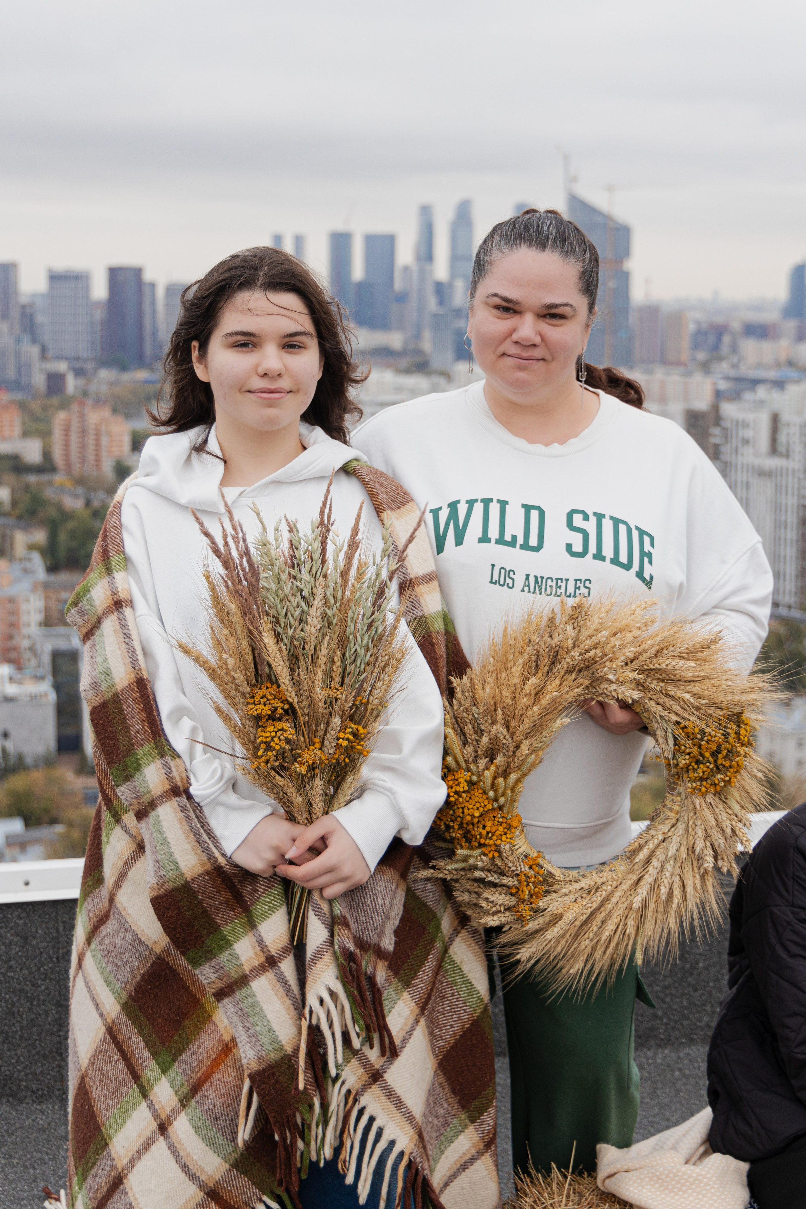 МК Осенний венок (локация на крыше). Анастасия Ракчеева Художник