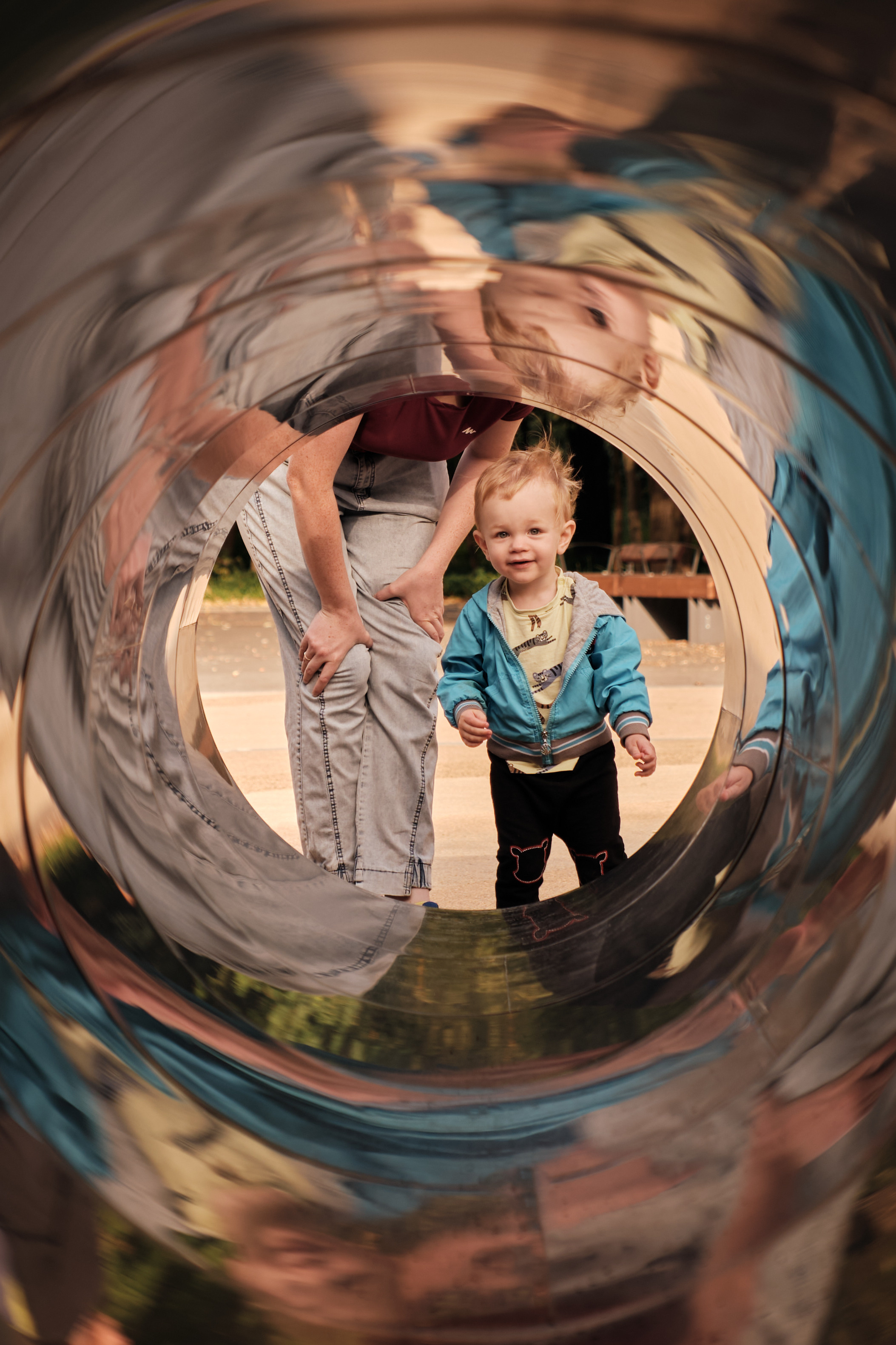 Осенняя прогулка Насти и Феди. Фотограф в Москве Екатерина Толстых