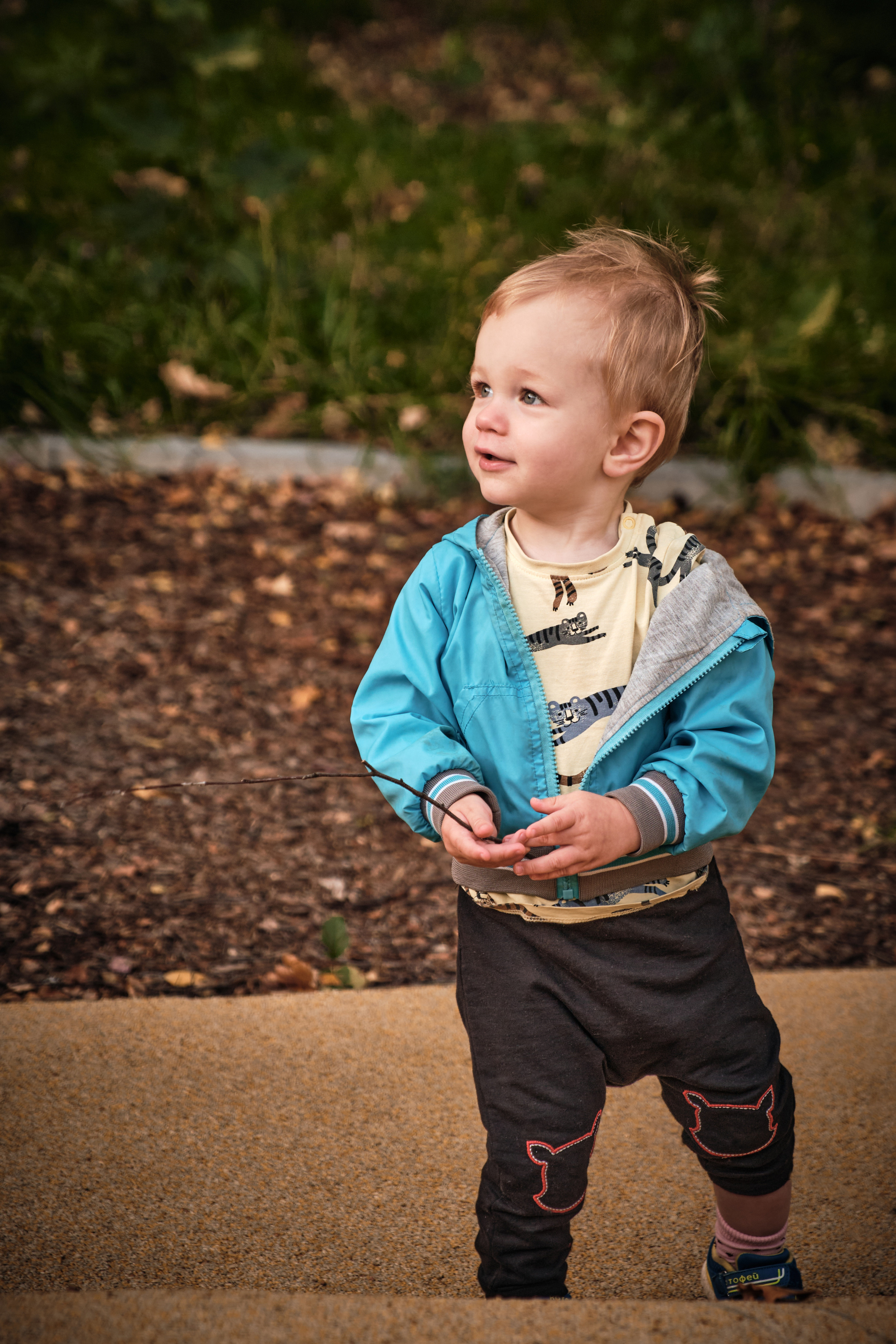 Осенняя прогулка Насти и Феди. Фотограф в Москве Екатерина Толстых
