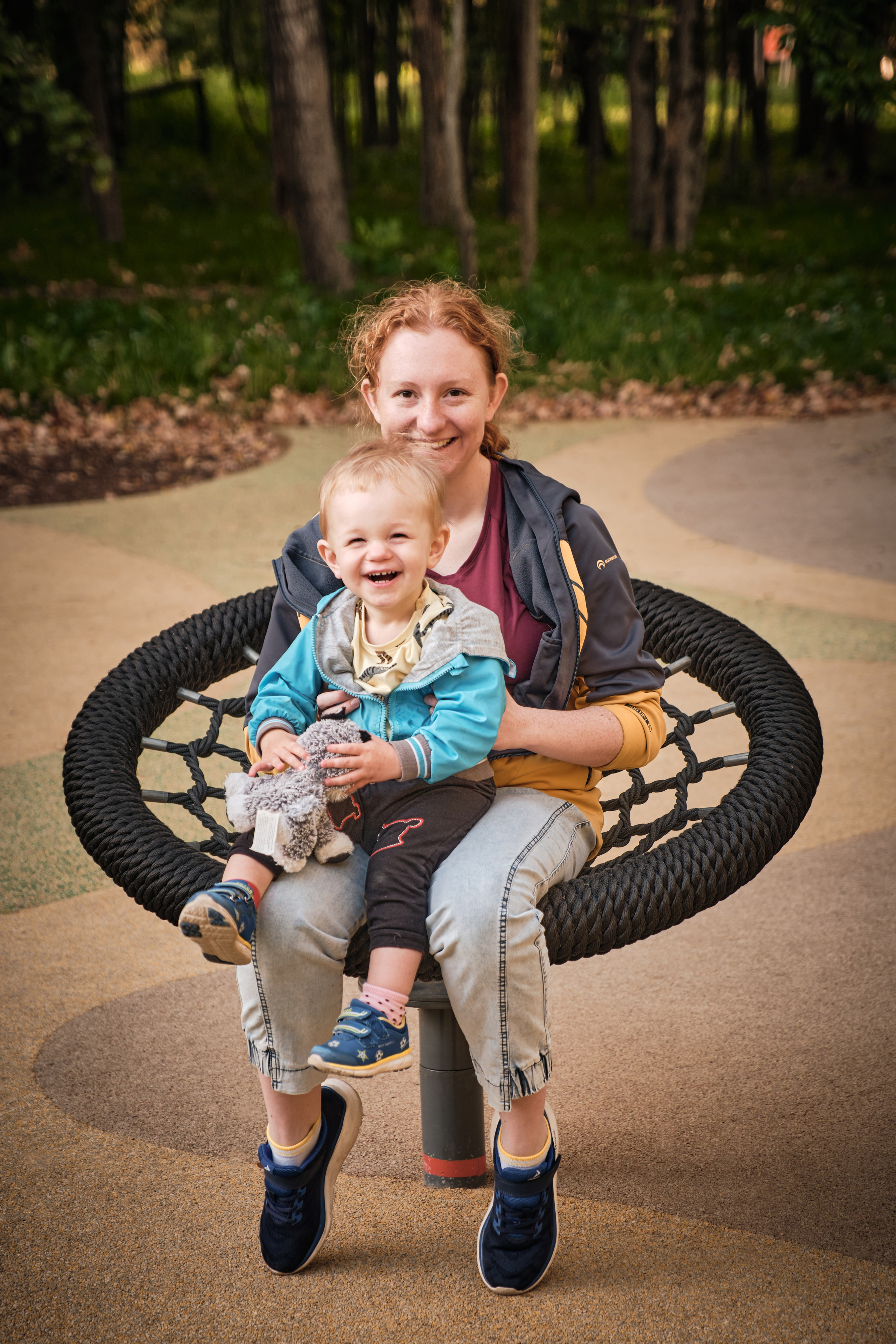 Осенняя прогулка Насти и Феди. Фотограф в Москве Екатерина Толстых