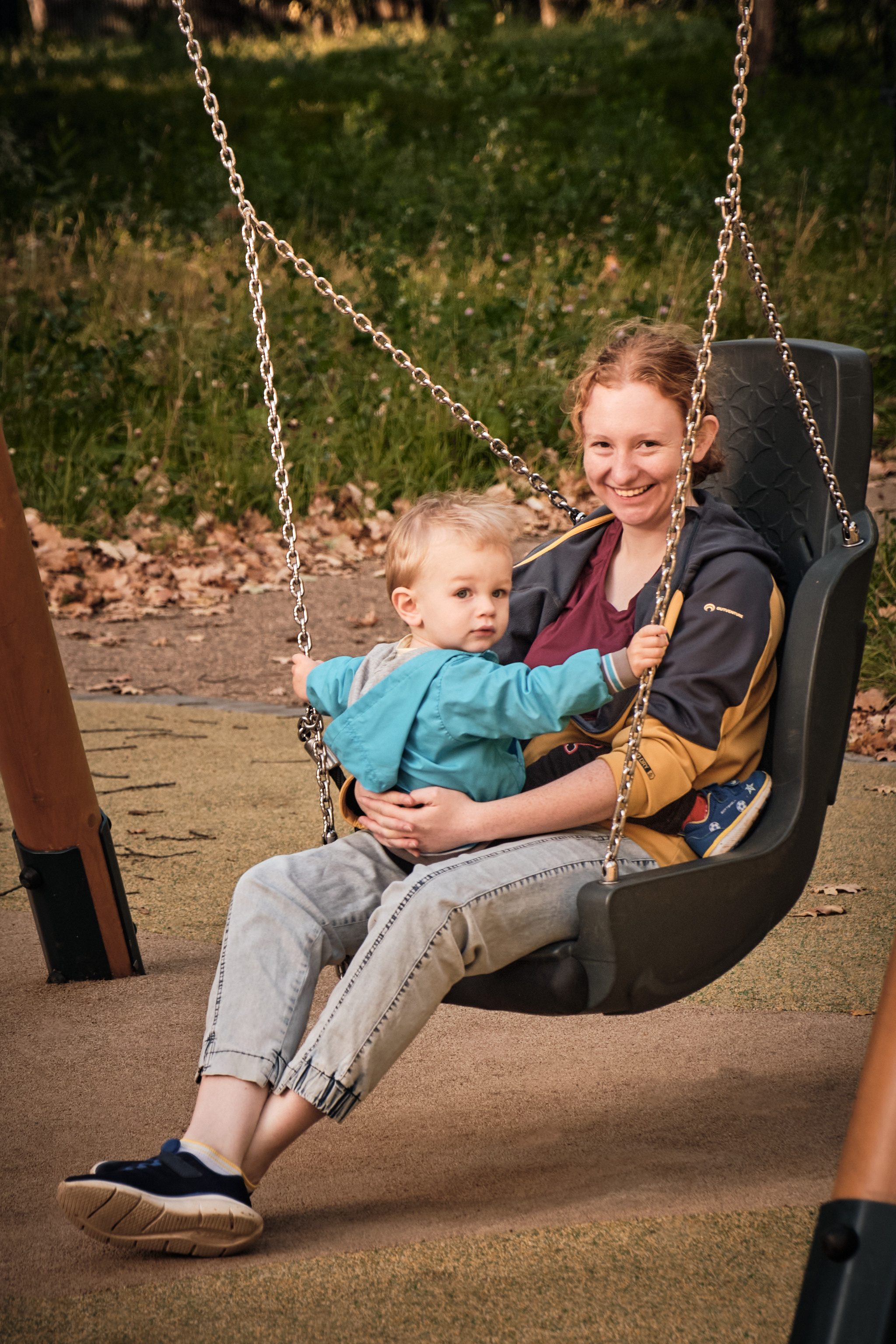 Осенняя прогулка Насти и Феди. Фотограф в Москве Екатерина Толстых
