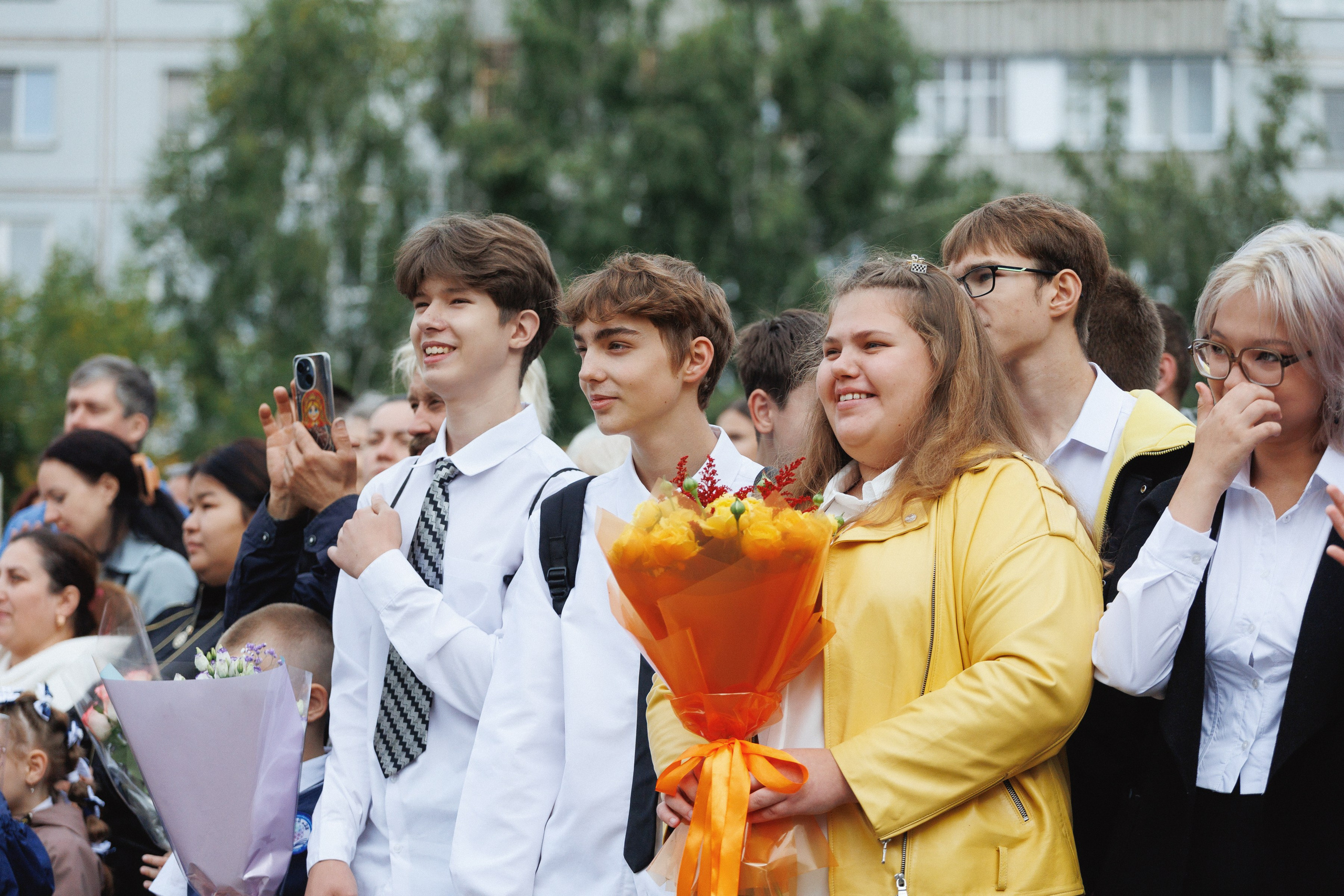 1 сентября лицей № 28. Фотомастерская Воробьевых