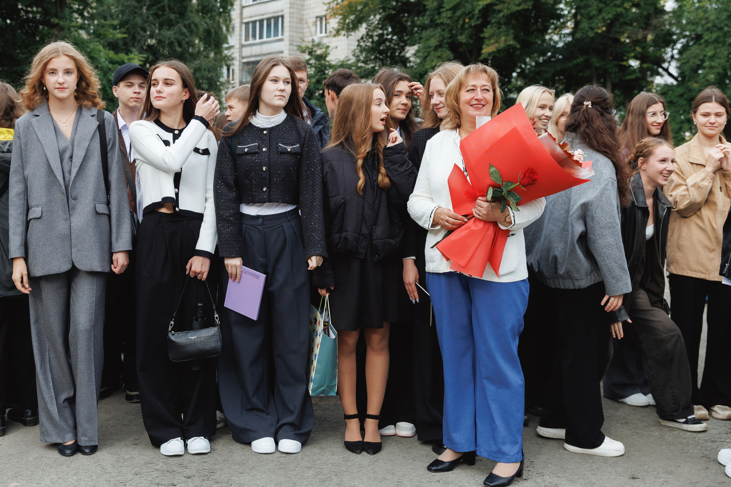 1 сентября лицей № 28. Фотомастерская Воробьевых