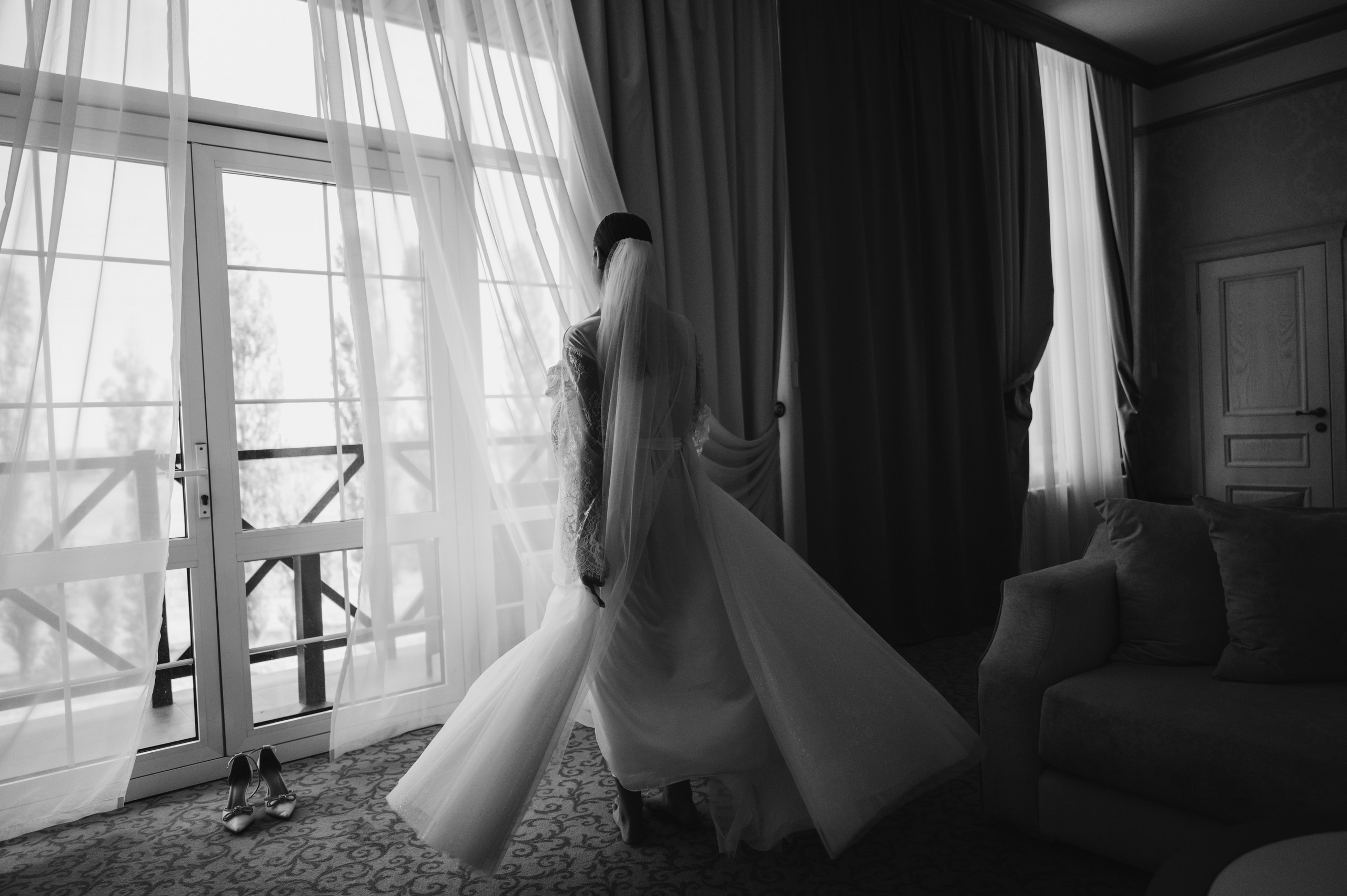 Максим и Наталья. Сборы, прогулка. Фотограф Екатерина Бочарникова