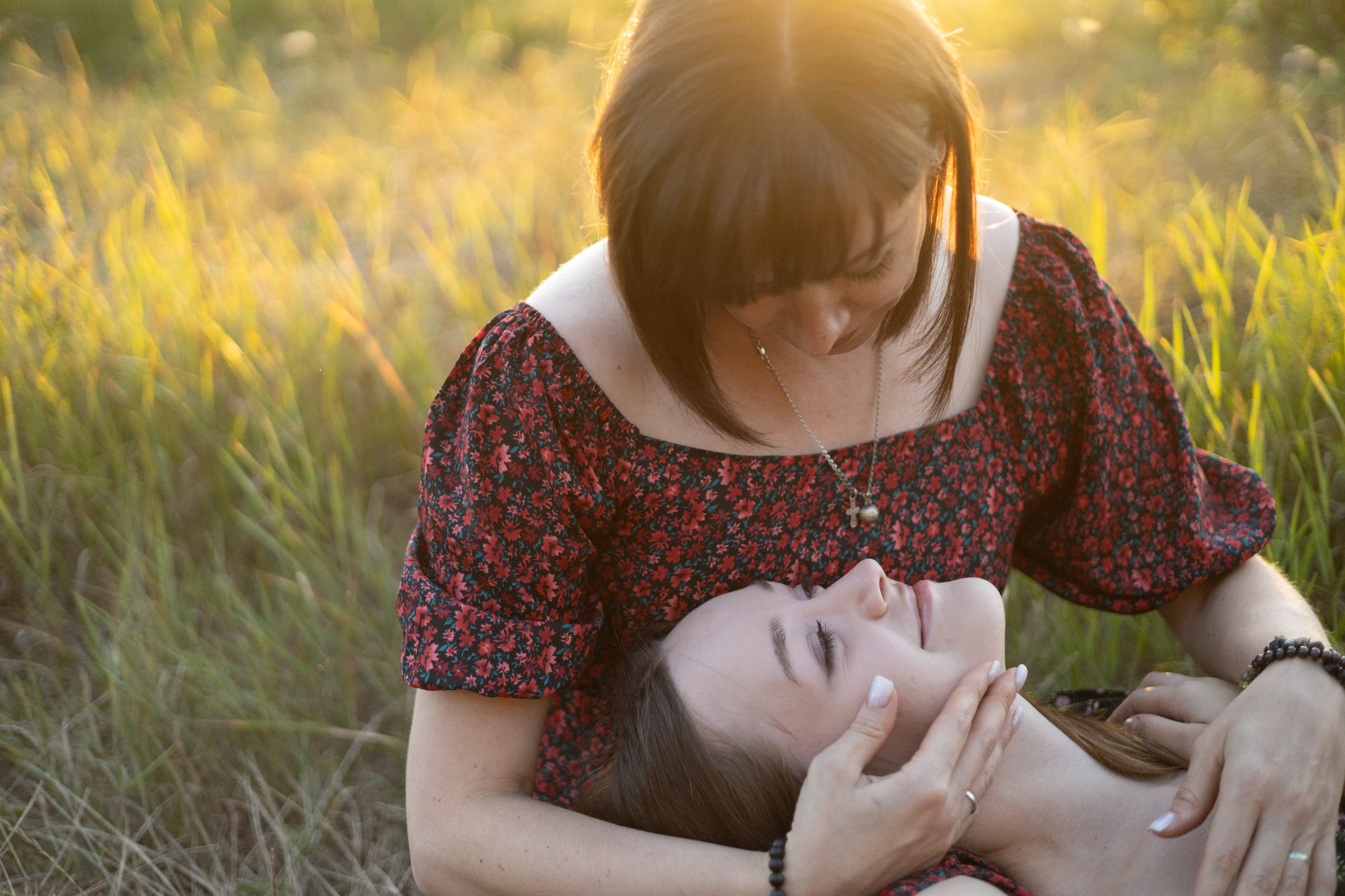 Виктория и Алина. Мама и дочка