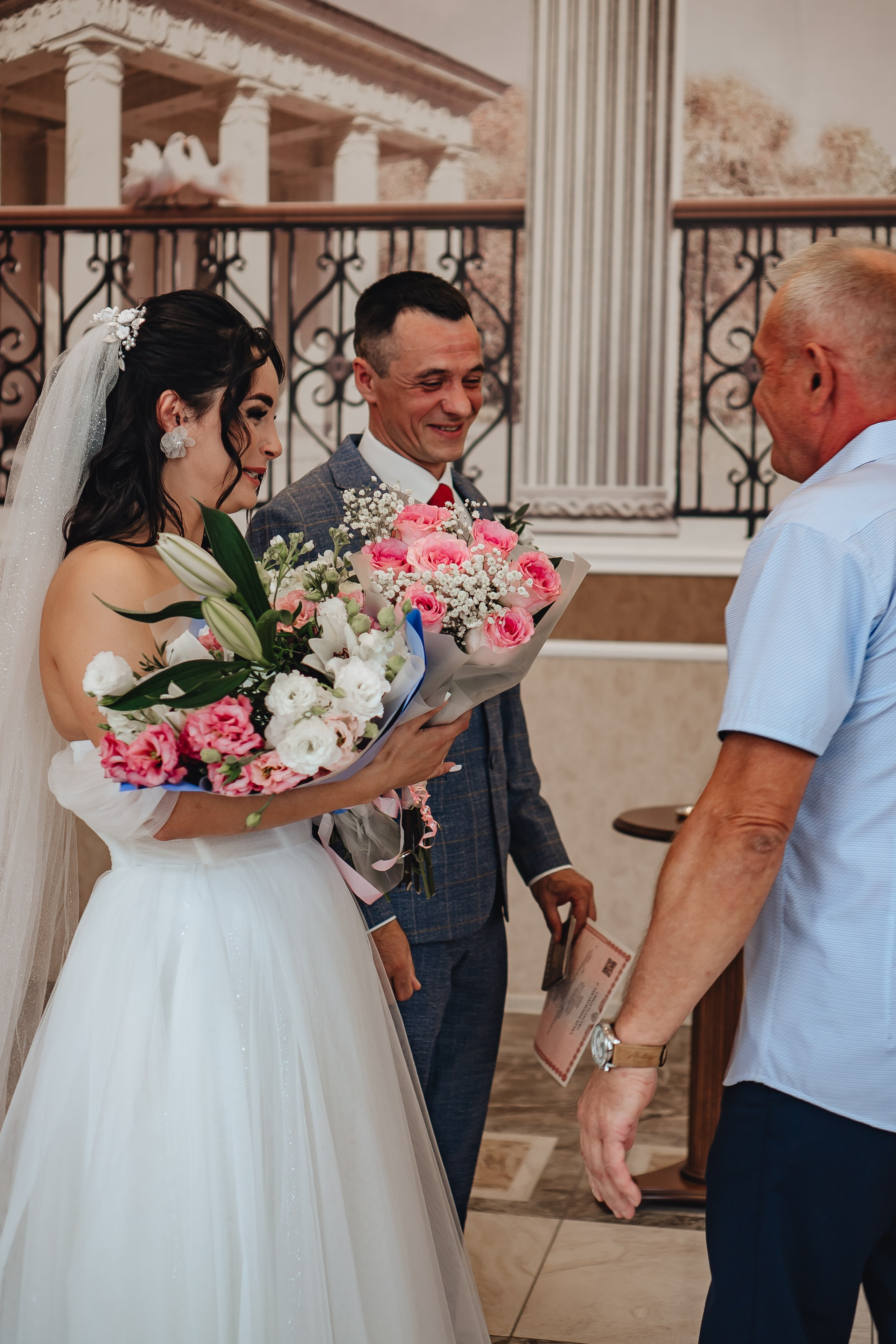 СВАДЕБНАЯ СЬЕМКА В ЗАГСЕ НА МОСКОВСКОМ ПРОСПЕКТЕ. Профессиональный фотограф, Санкт-Петербург — Виктория Богомолова