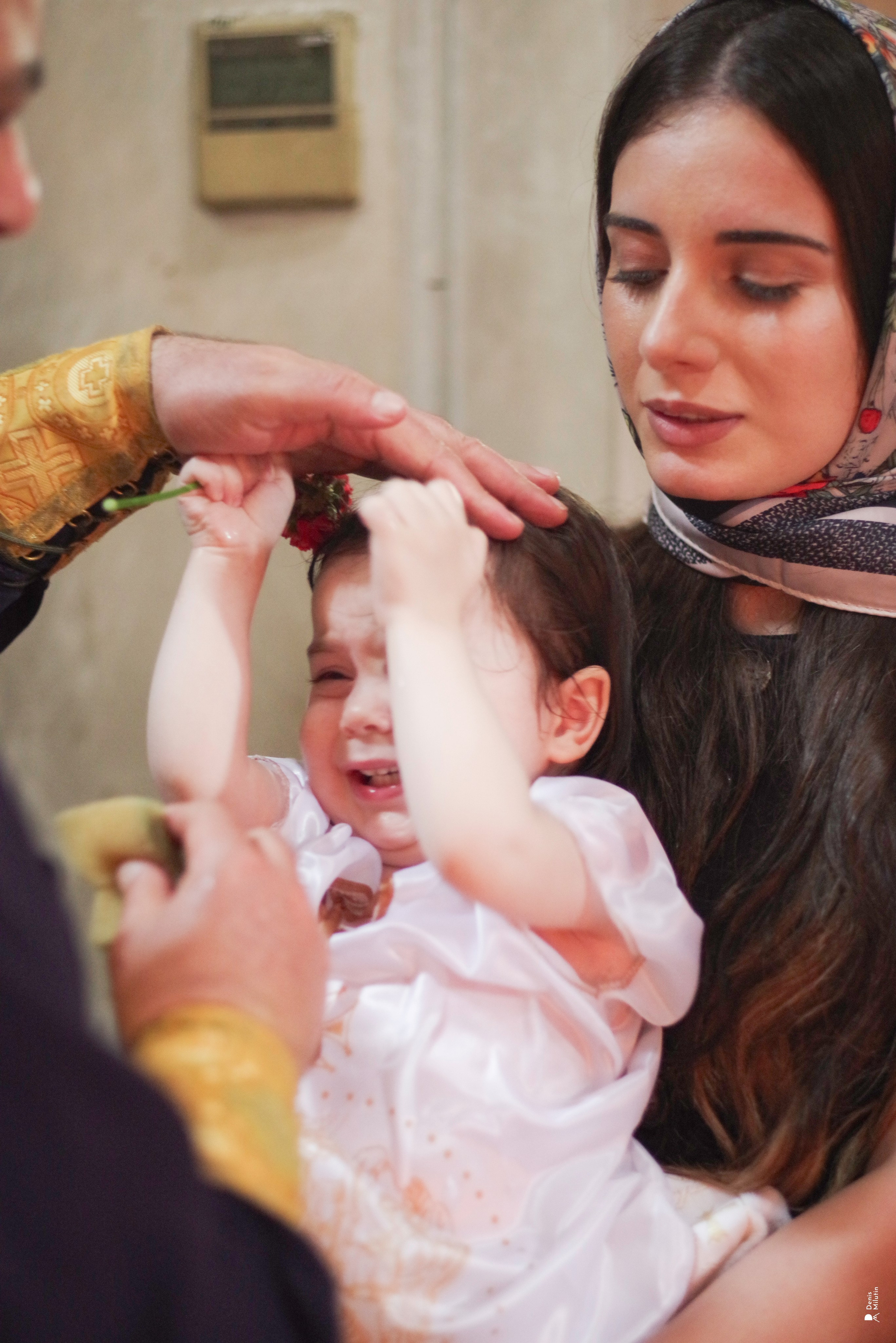 Крещение Сенаки. Портретный фотограф Денис Милютин