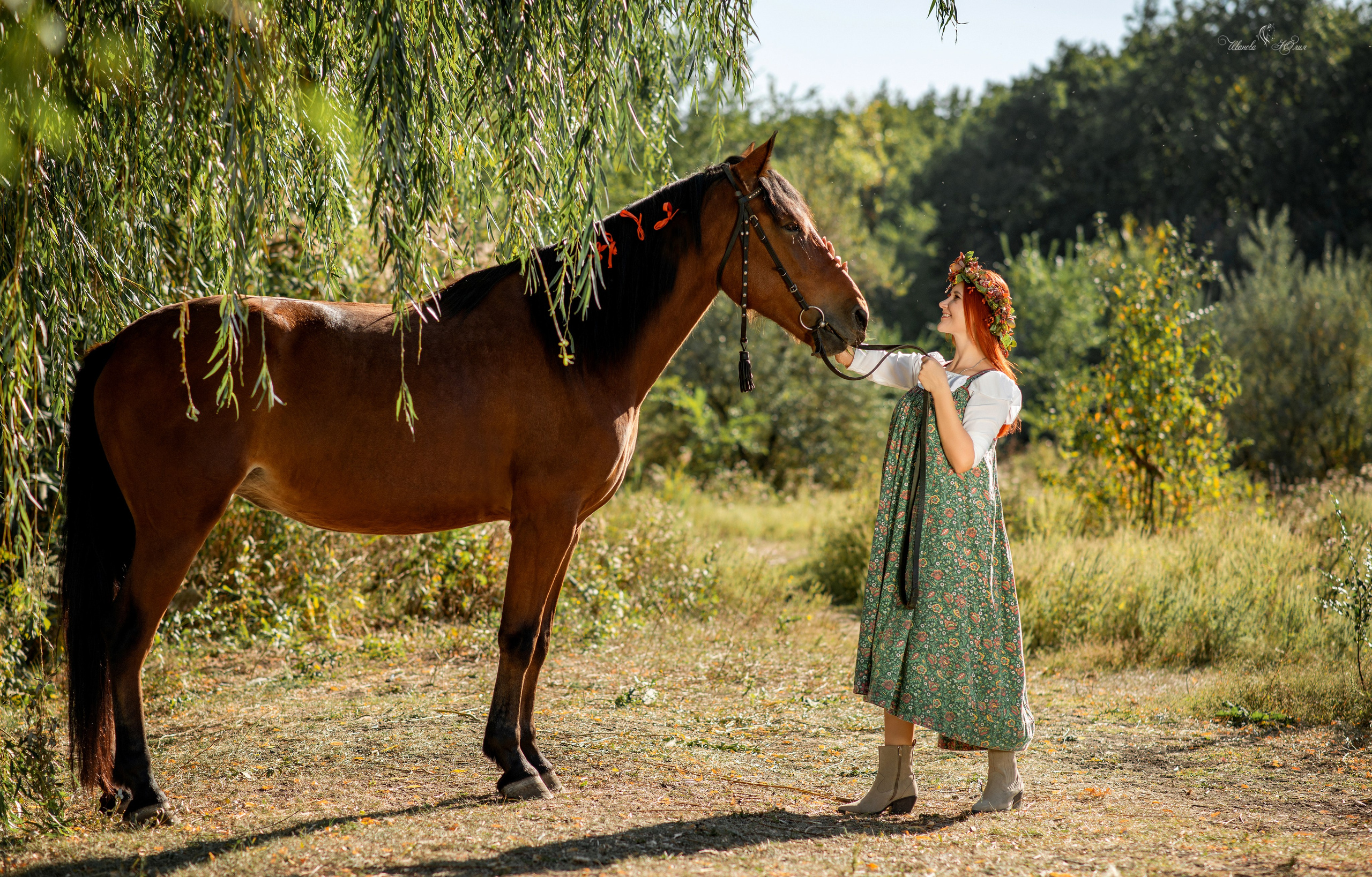 Мария и Ася. Конный фотограф в Саратове Юлия Иванова