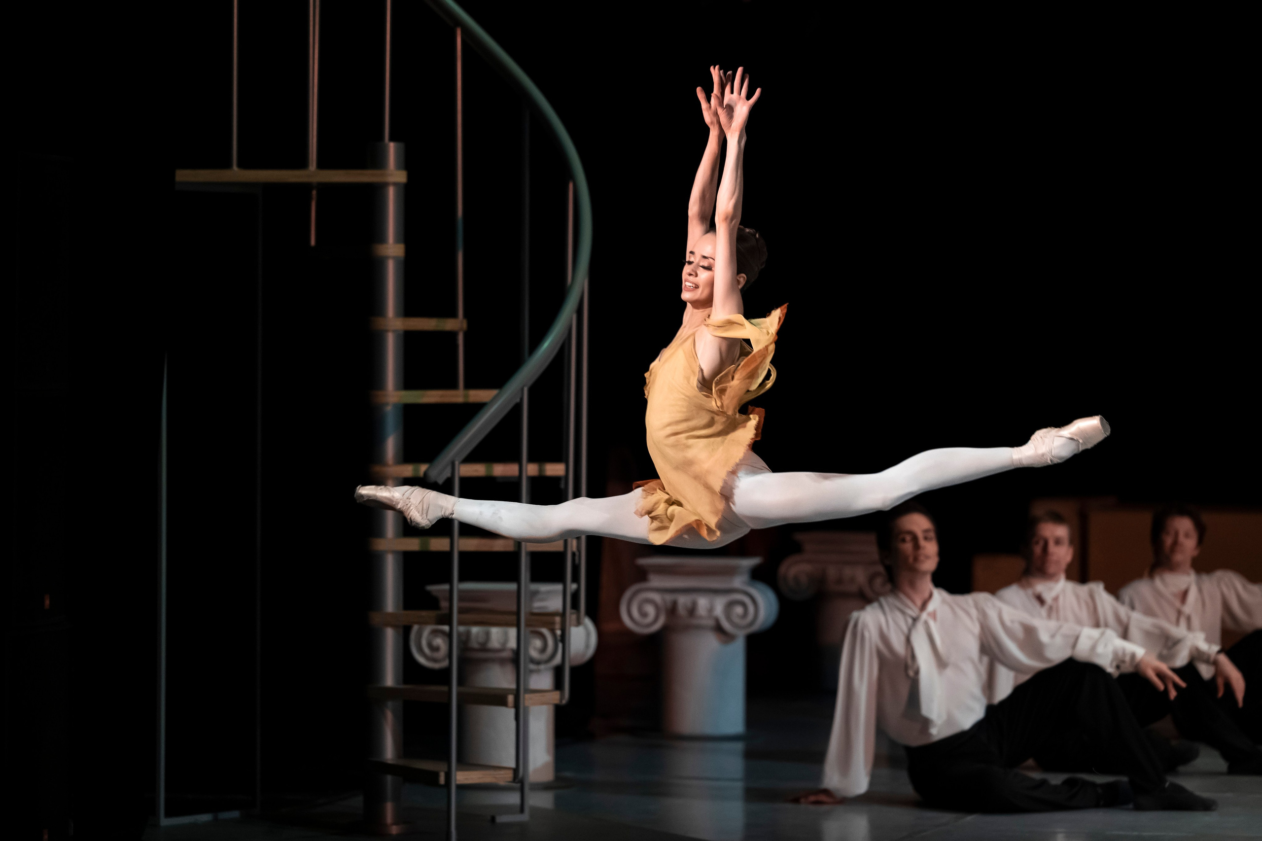 Сценическая репетиция «Пушкин. Сны после жизни» — балет Касатконой и Василёва. Балетный фотограф Москва Майоров Николай