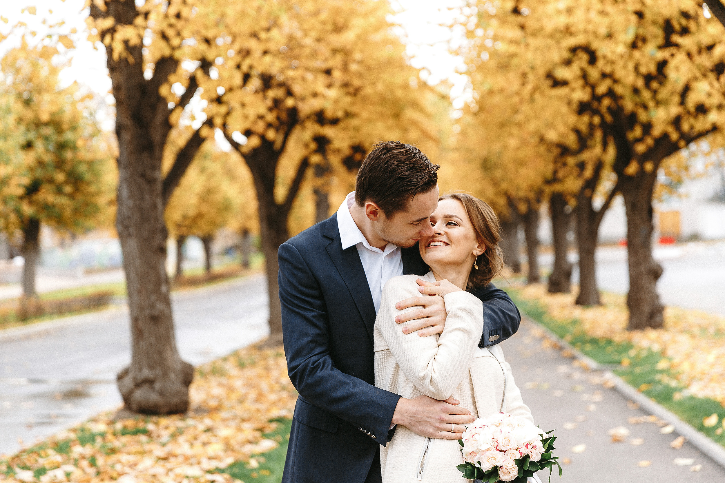 Свадебный фотограф в ЗАГС ВДНХ (свадебная фотосессия и прогулка)