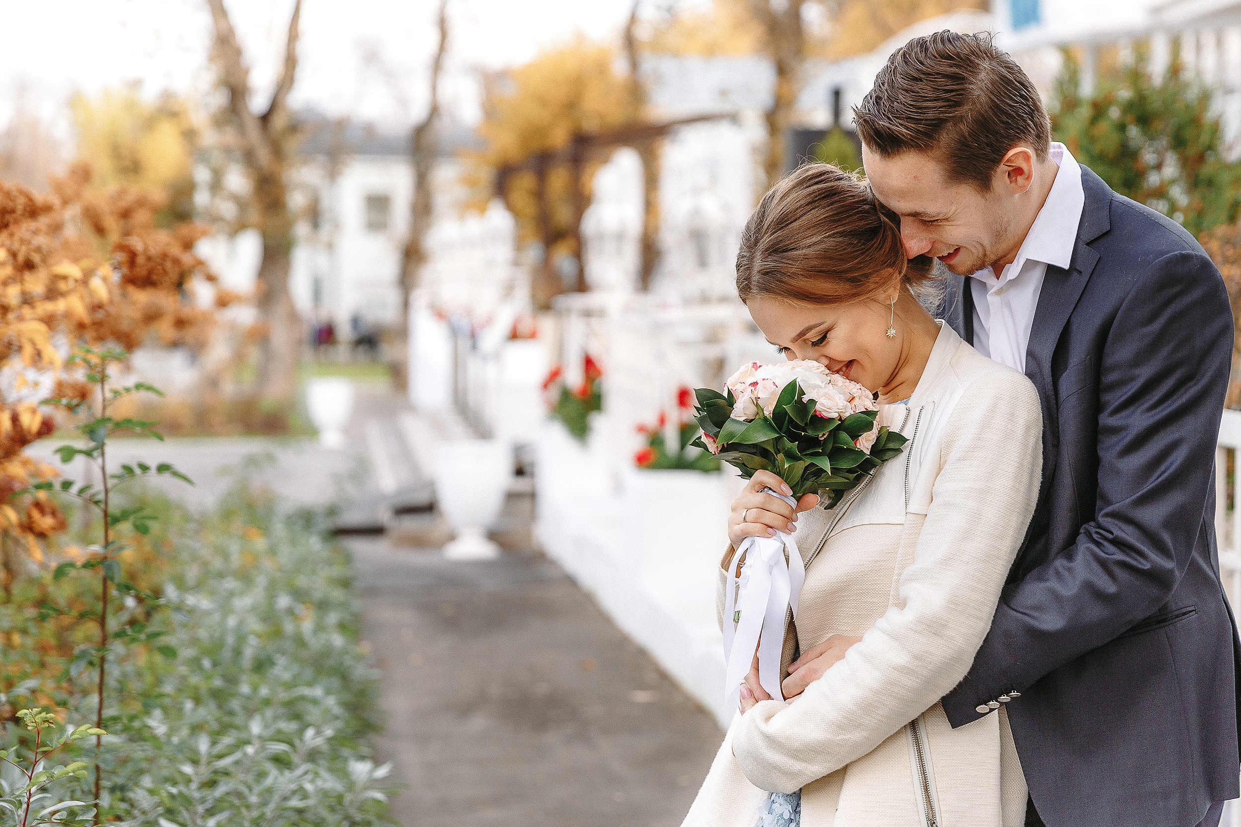 Свадебный фотограф в ЗАГС ВДНХ (свадебная фотосессия и прогулка)
