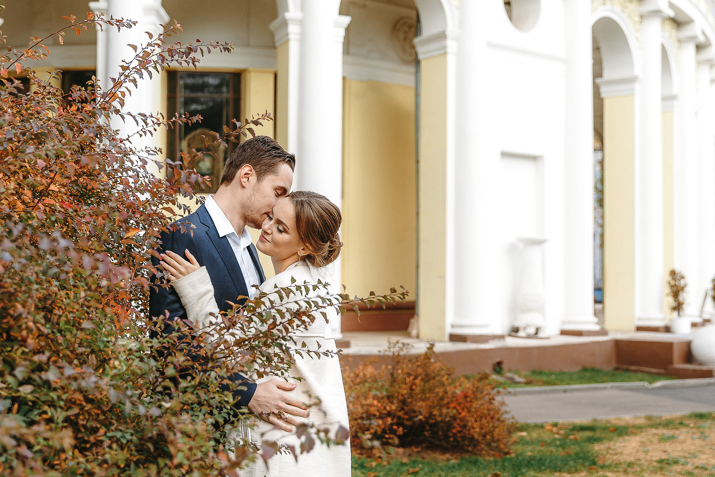 Свадебный фотограф в ЗАГС ВДНХ (свадебная фотосессия и прогулка)