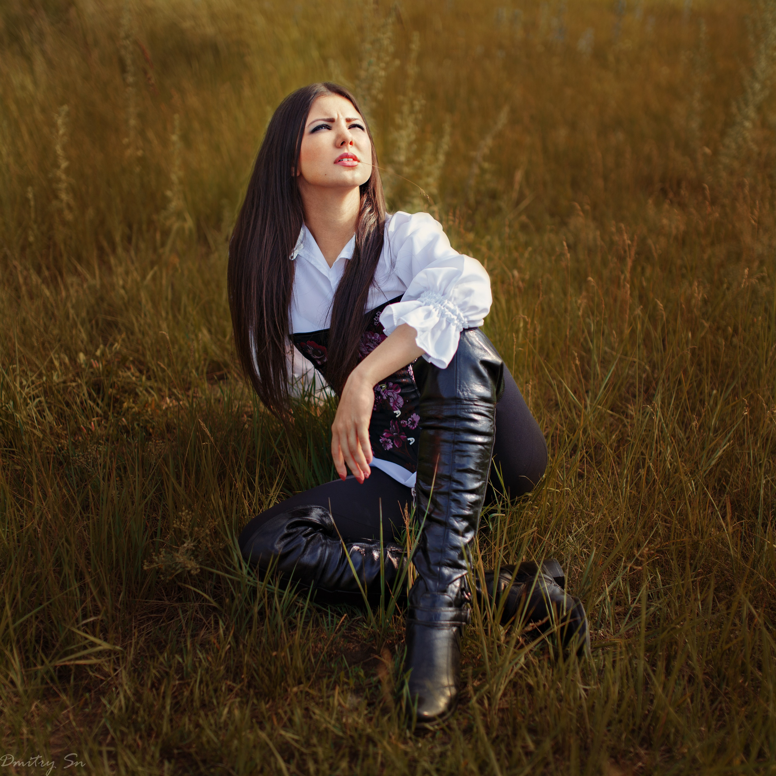 Конная фотосессия на природе с Кристиной для «себя»