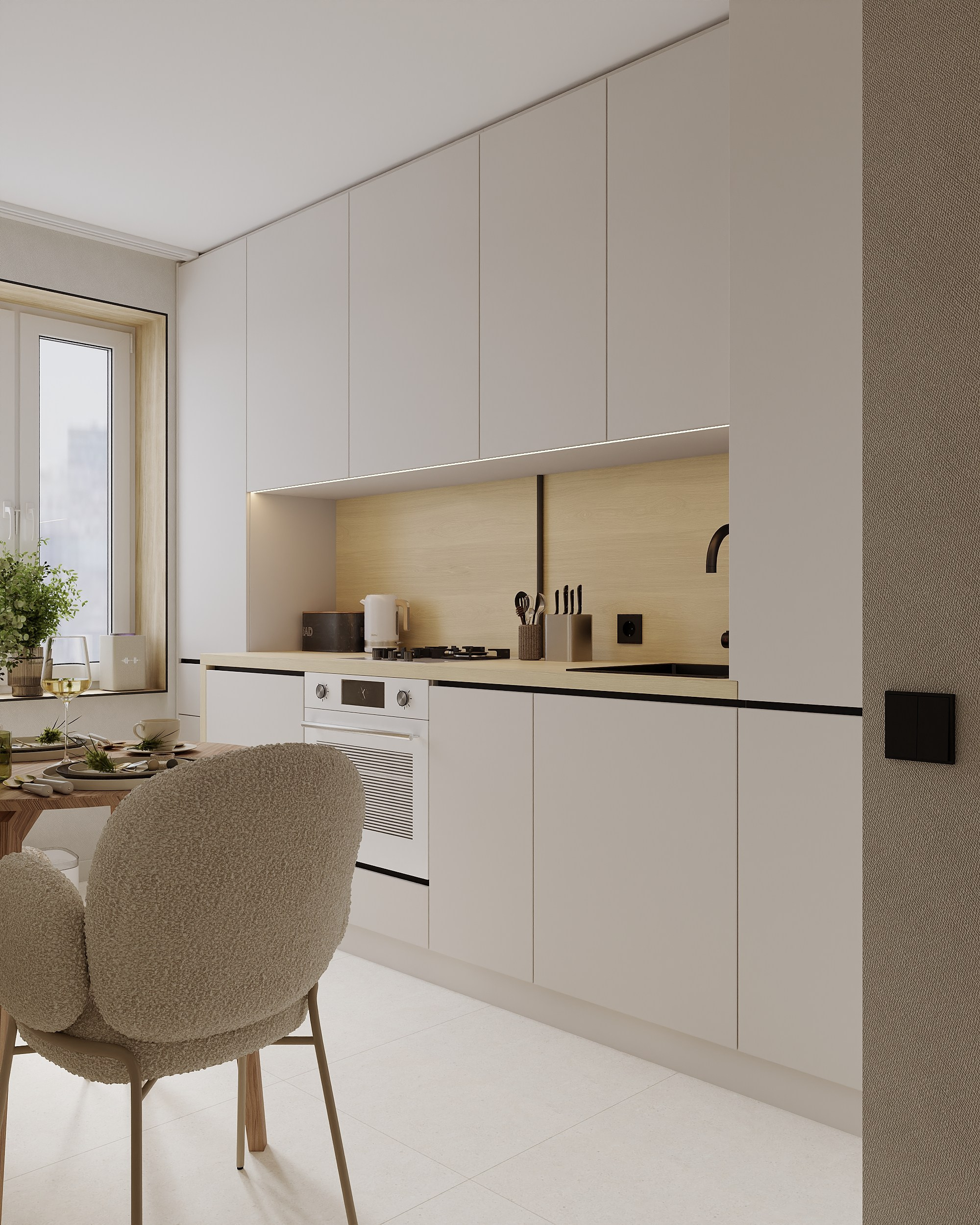 Квартира семьи Милюковых. 3D визуализатор в Москве Сердюк Владислав