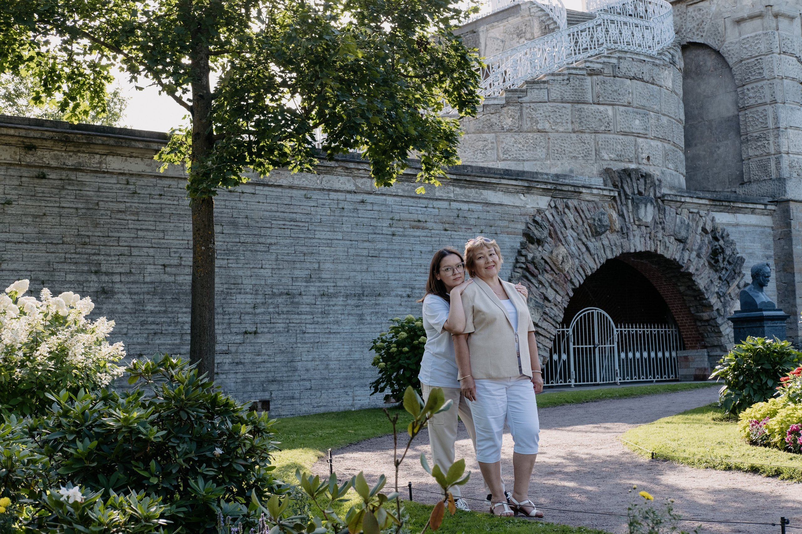 Семейная прогулка с мамой. Портретный и семейный фотограф в СПб Марья Туранова