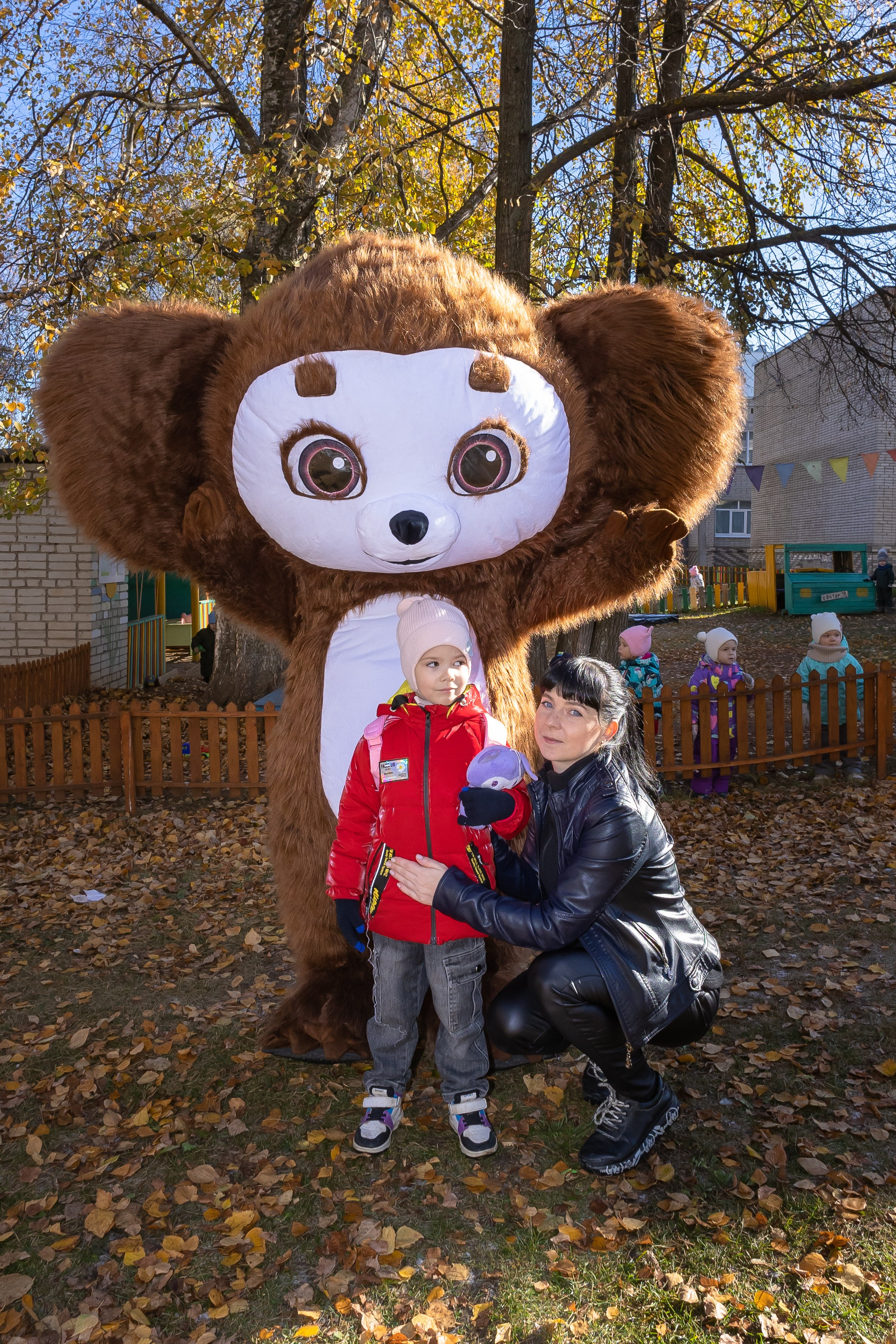 Детский день рождения с Чебурашкой