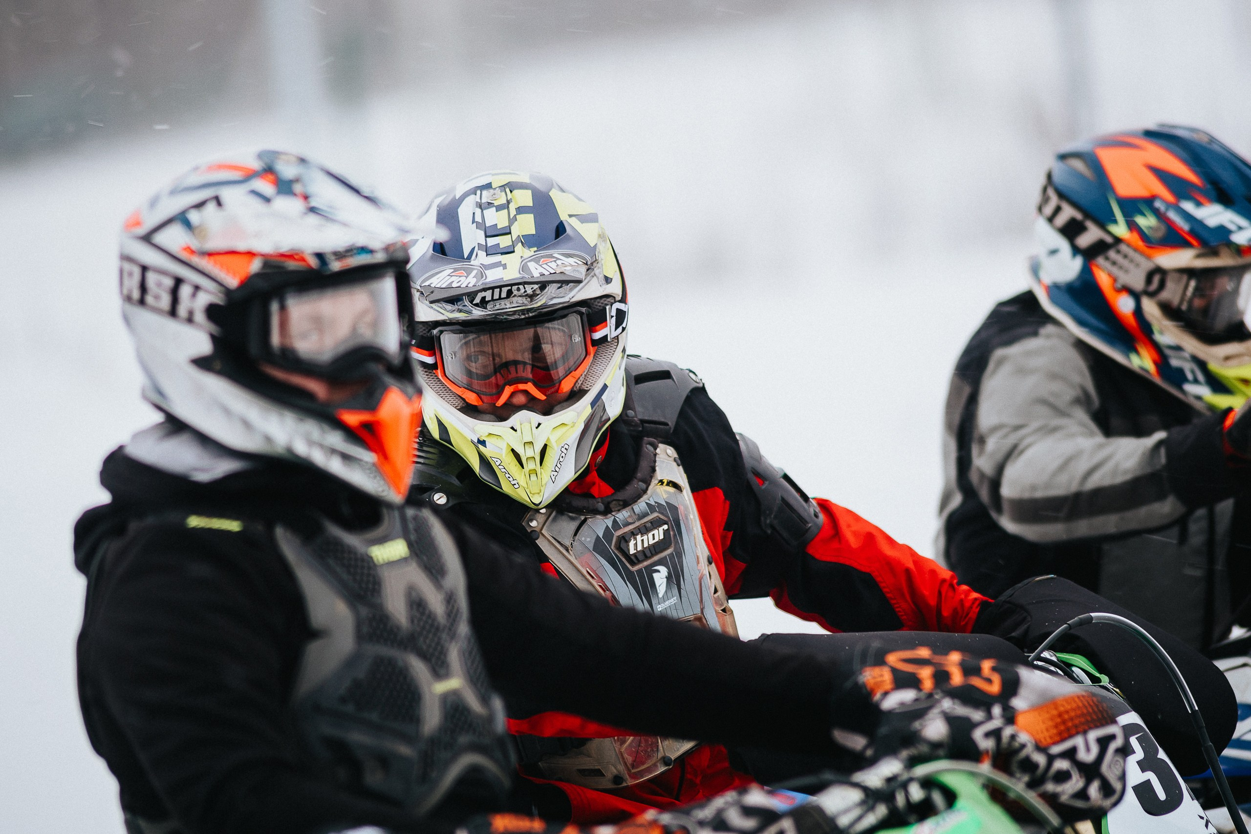 29.12.2024 — Праздничная тренировка на мотоциклетной трассе Люскус. Репортажный фотограф в Кемерово