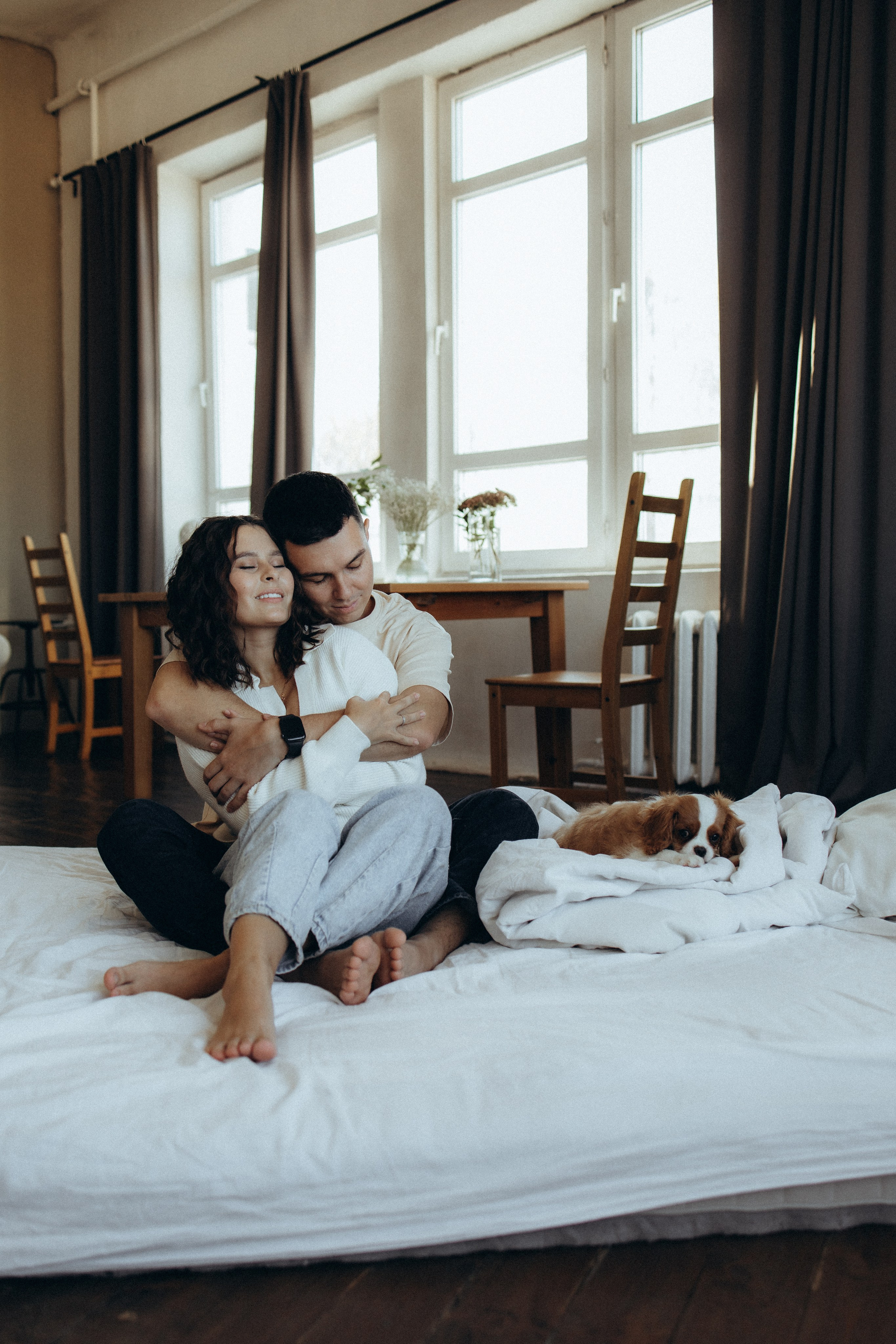 Ришат, Айгуль и пушистый малыш Йоко. Фотограф из Казани Мария Шамсутдинова