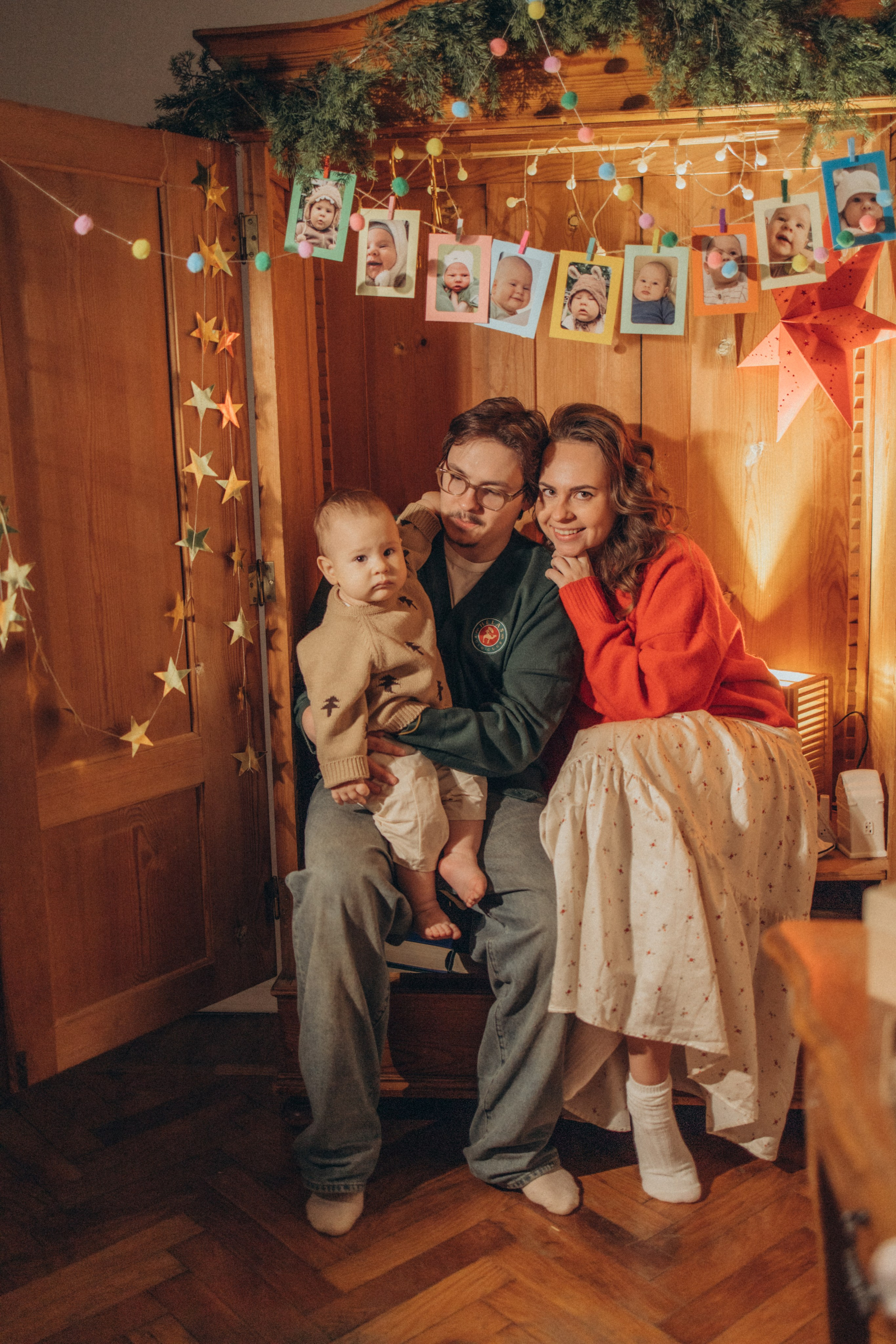 Новогодняя история. Семейный фотограф в Москве Анастасия Шалда