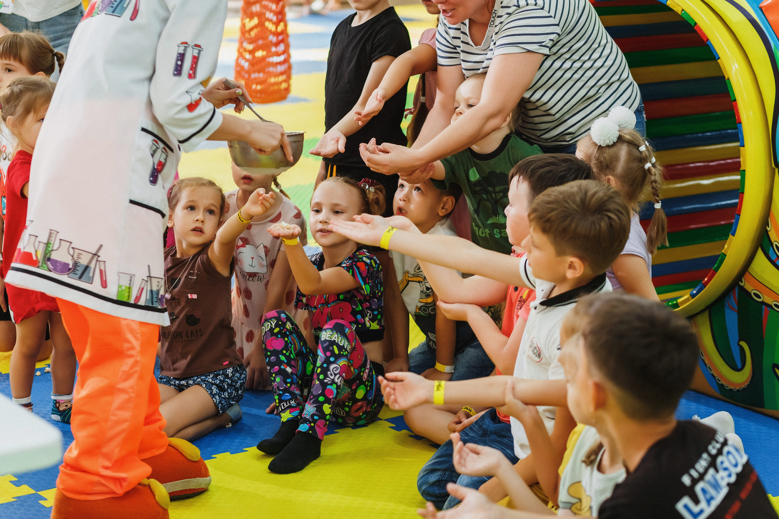 Волшебные моменты: детский праздник в игровой Клумба, Таганрог. Свадебный и семейный фотограф в Таганроге Бакарюк Антон