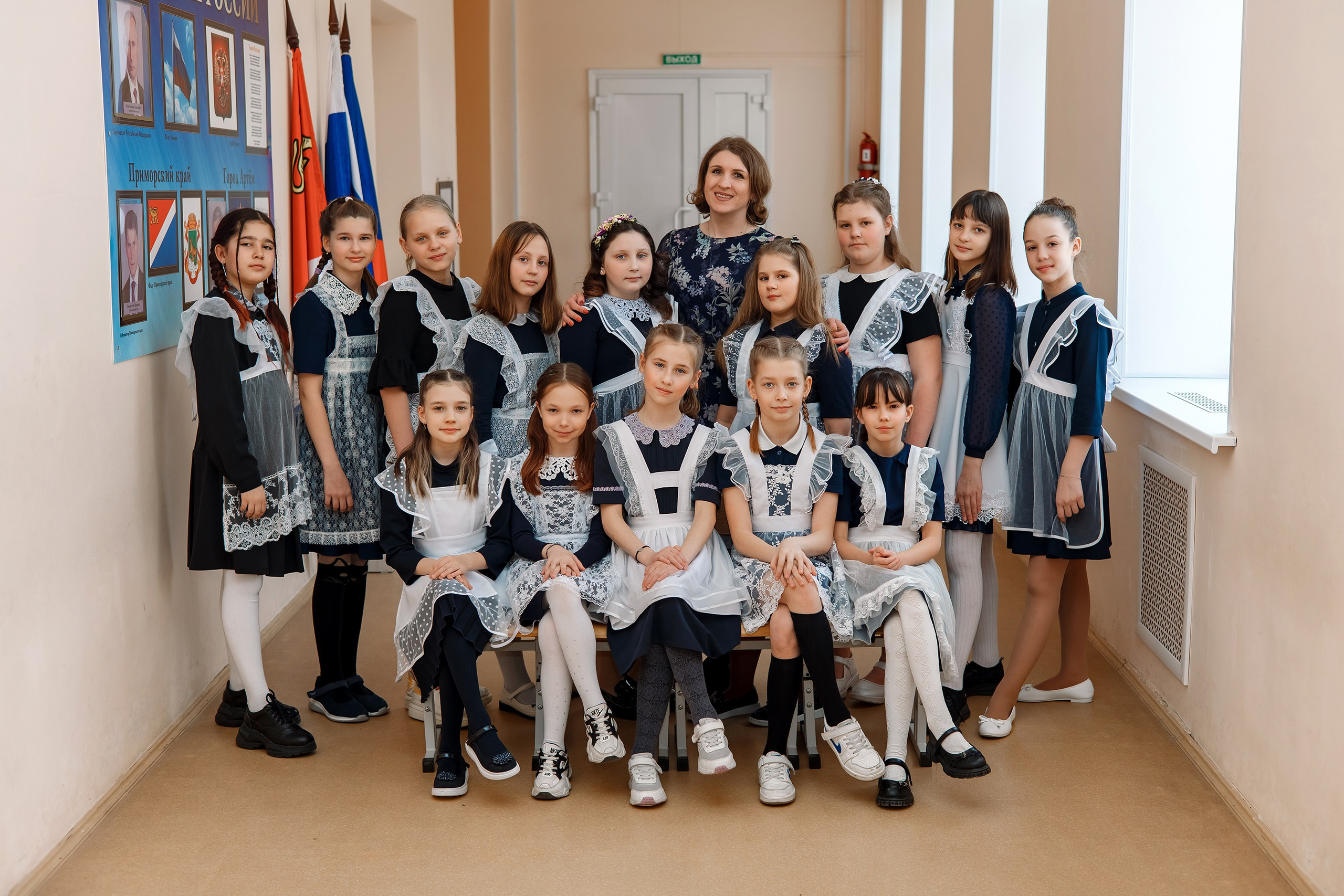 4 класс 7 школа. Фотограф Любовь Корниенко, Примоский край