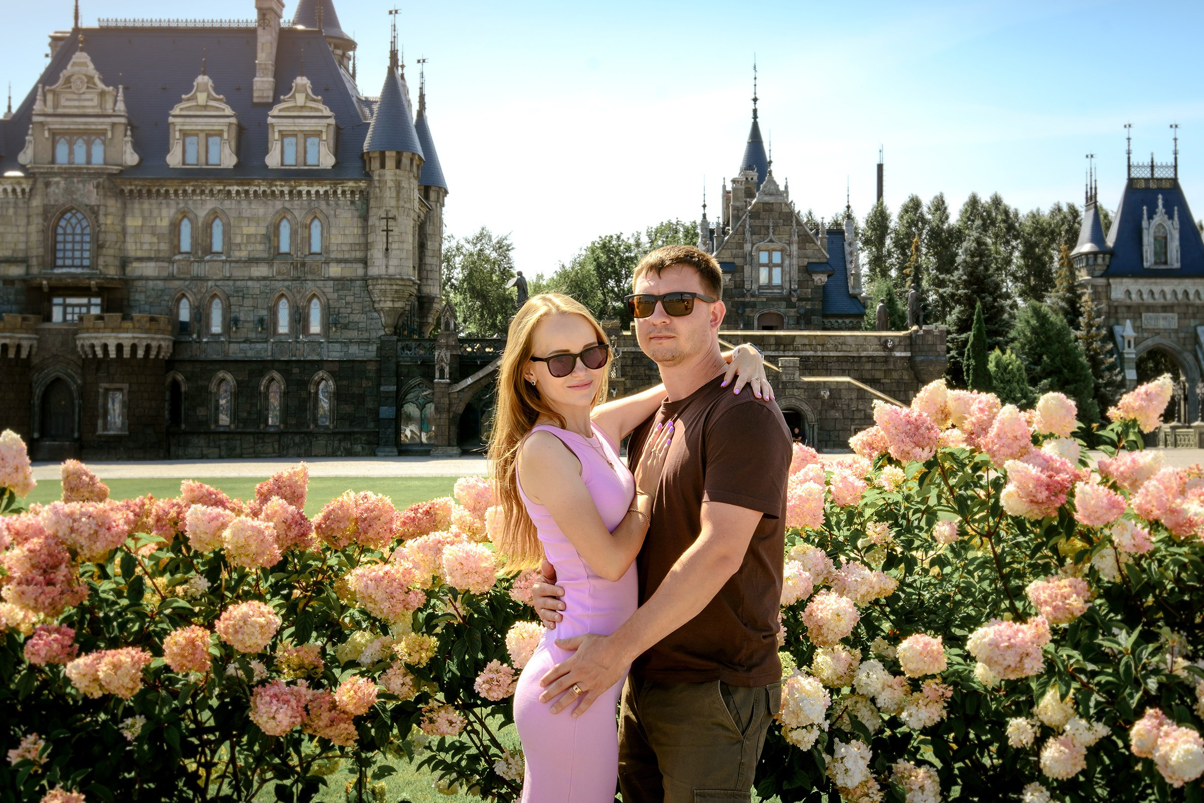 Фотосессия Love Story у Замка Гарибальди. Фотограф Оксана Сафонова г. Тольятти