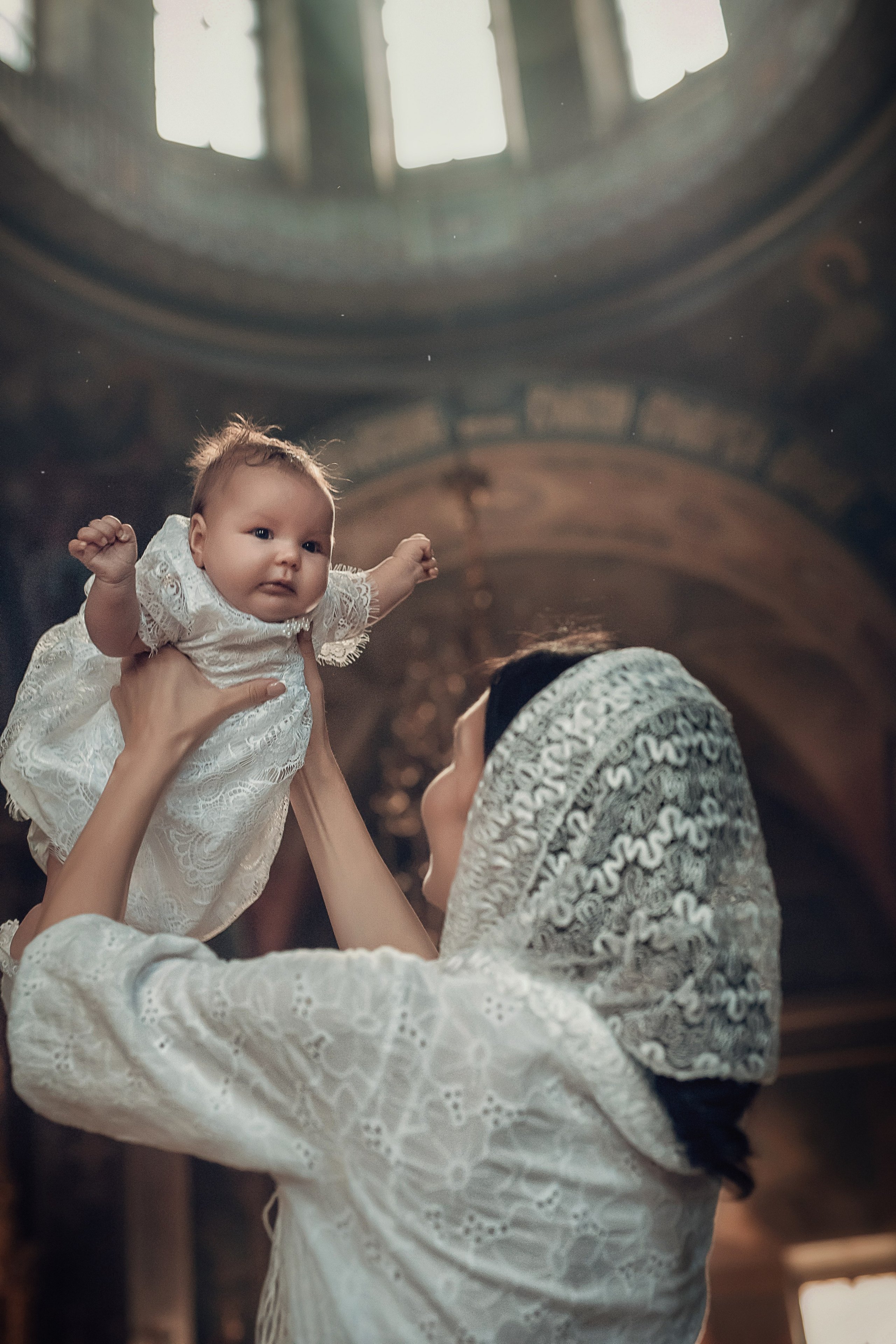 Крещение Анастасии в храме Воскресения Словущего