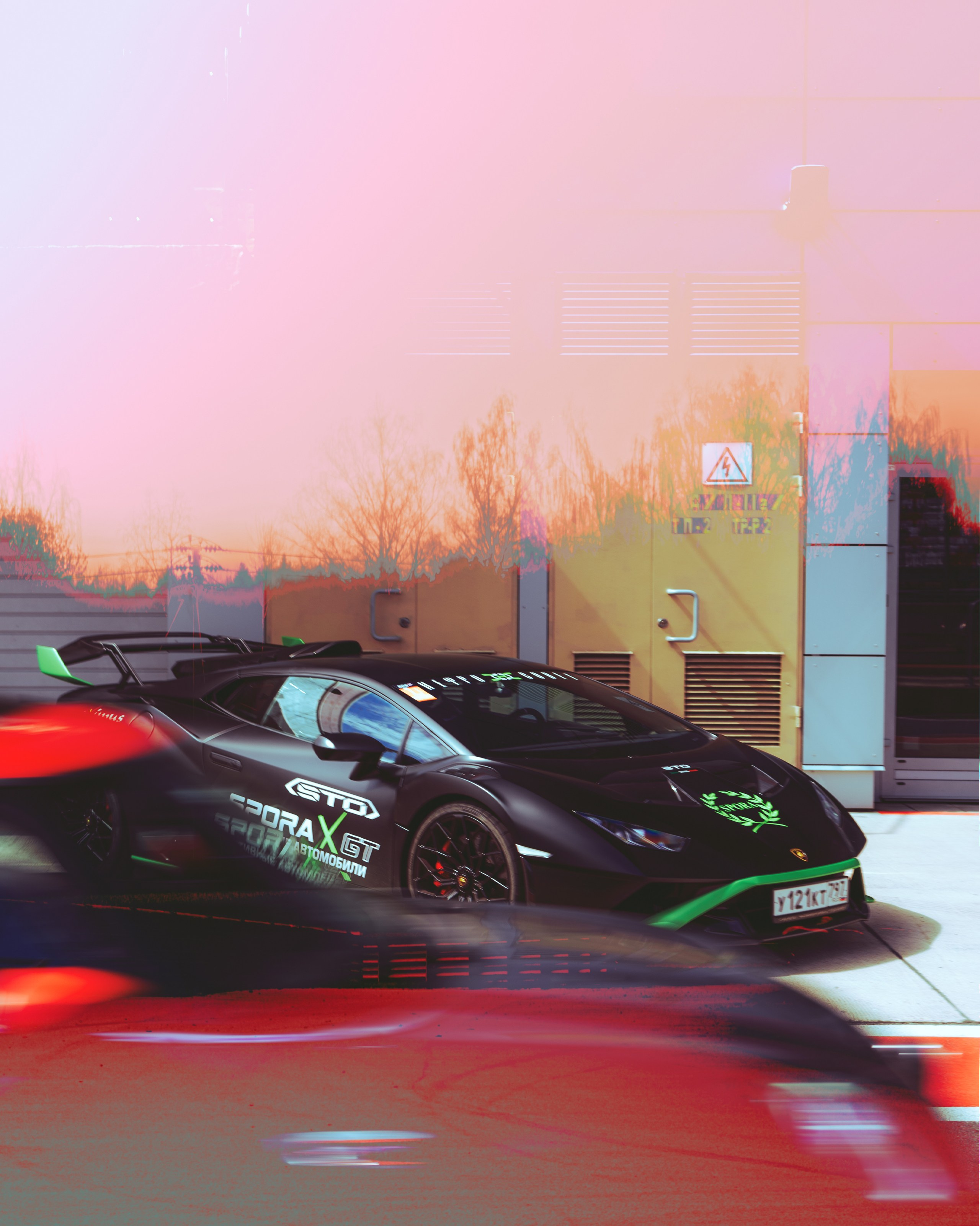 Lambva (Lamborghini Huracan STO). Автомобильный и коммерческий фотограф Москва