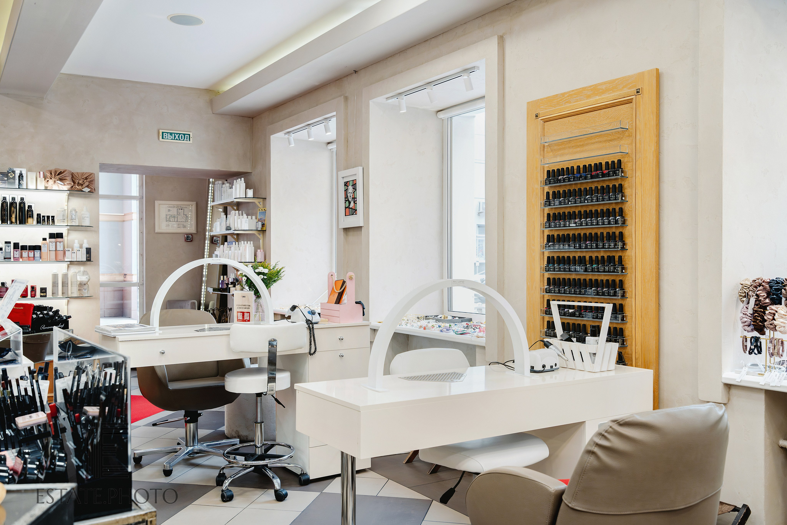 Салоны Красоты. Интерьерный фотограф Москва Татьяна Казакова