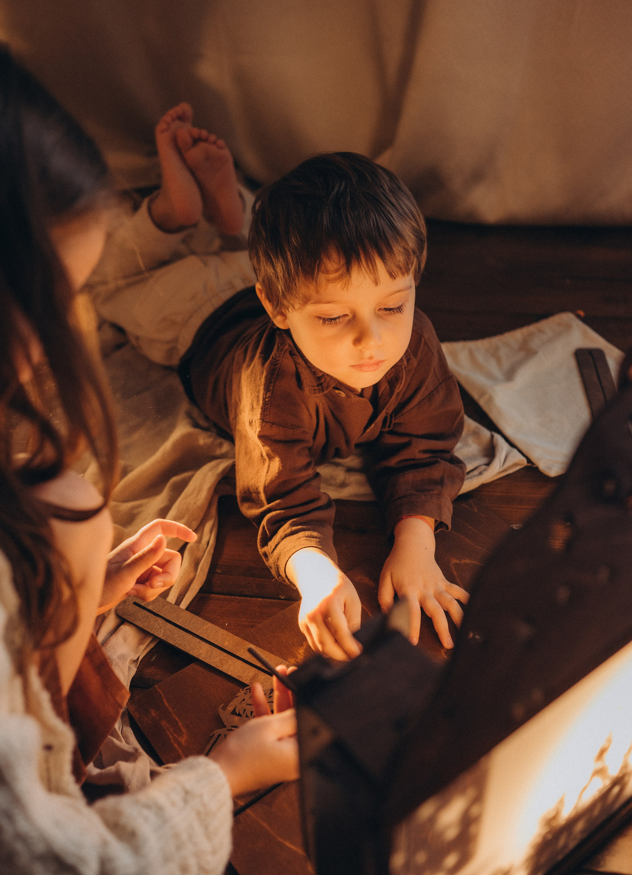 Кристина, Маша и Максим. Семейный фотограф Юлия Власова