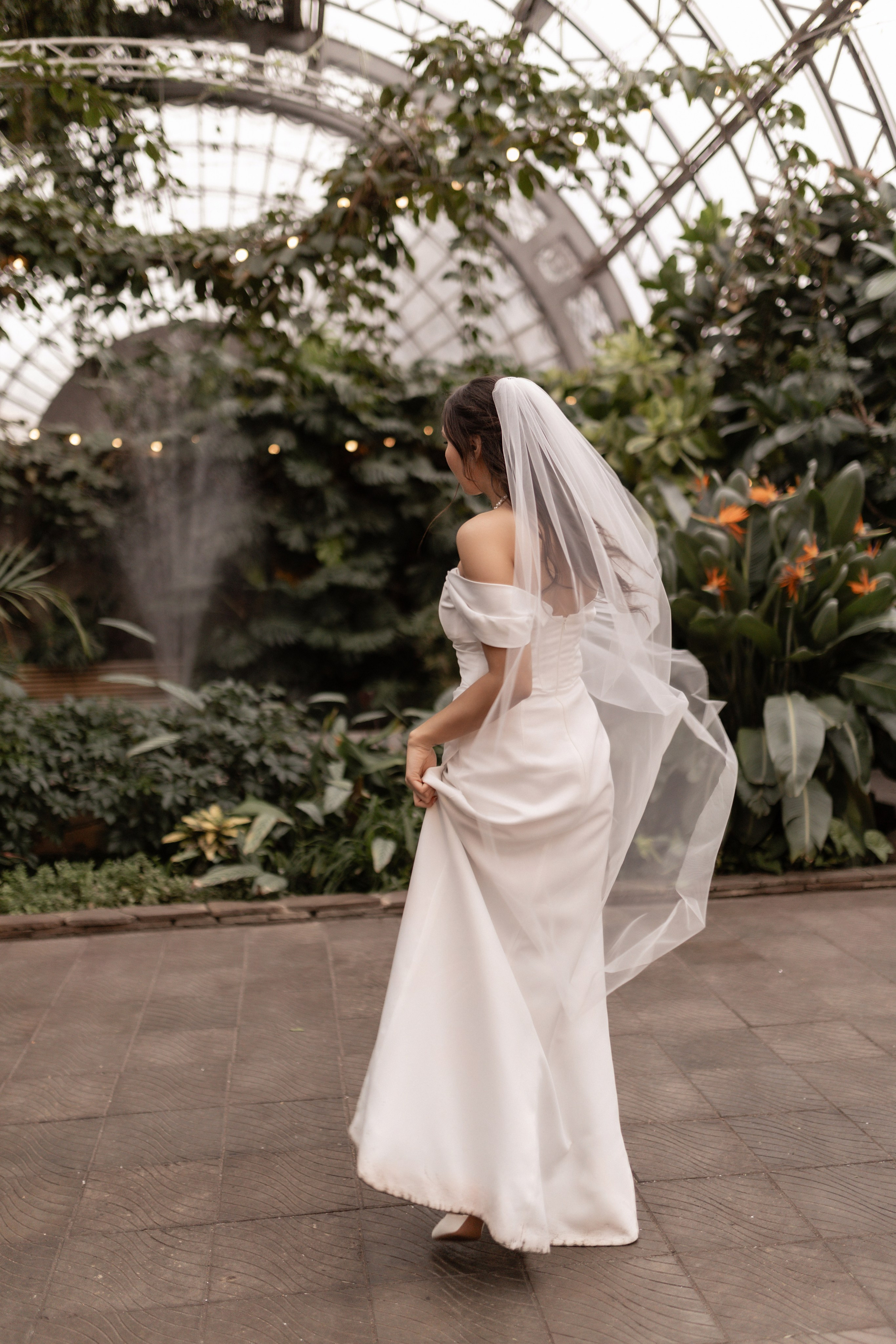 Бажена+Дмитрий Оранжерея. Фотограф в Санкт-Петербурге