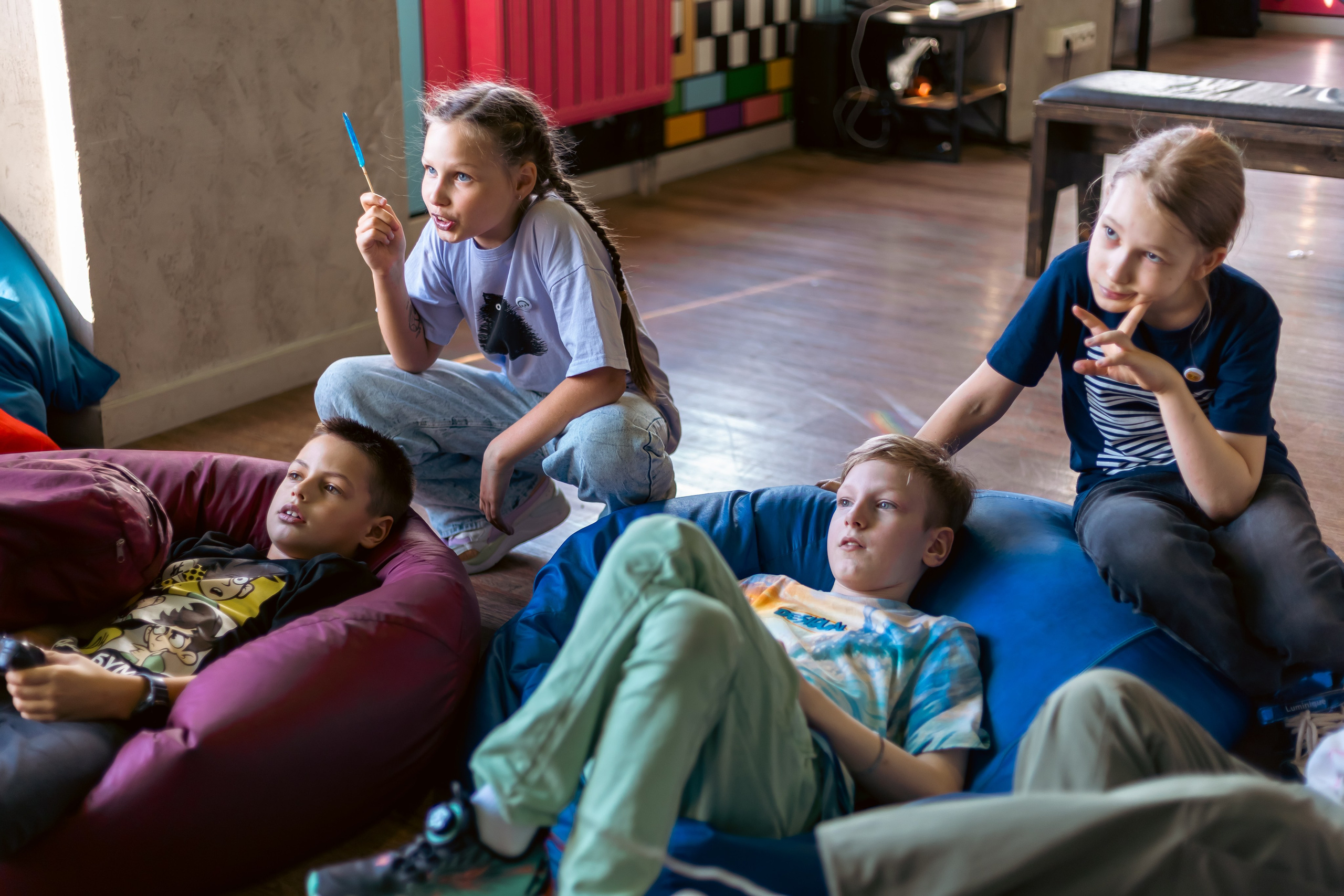 Репортаж с детского дня рождения ExitGames 20/04/2025. Семейный фотограф Израиль