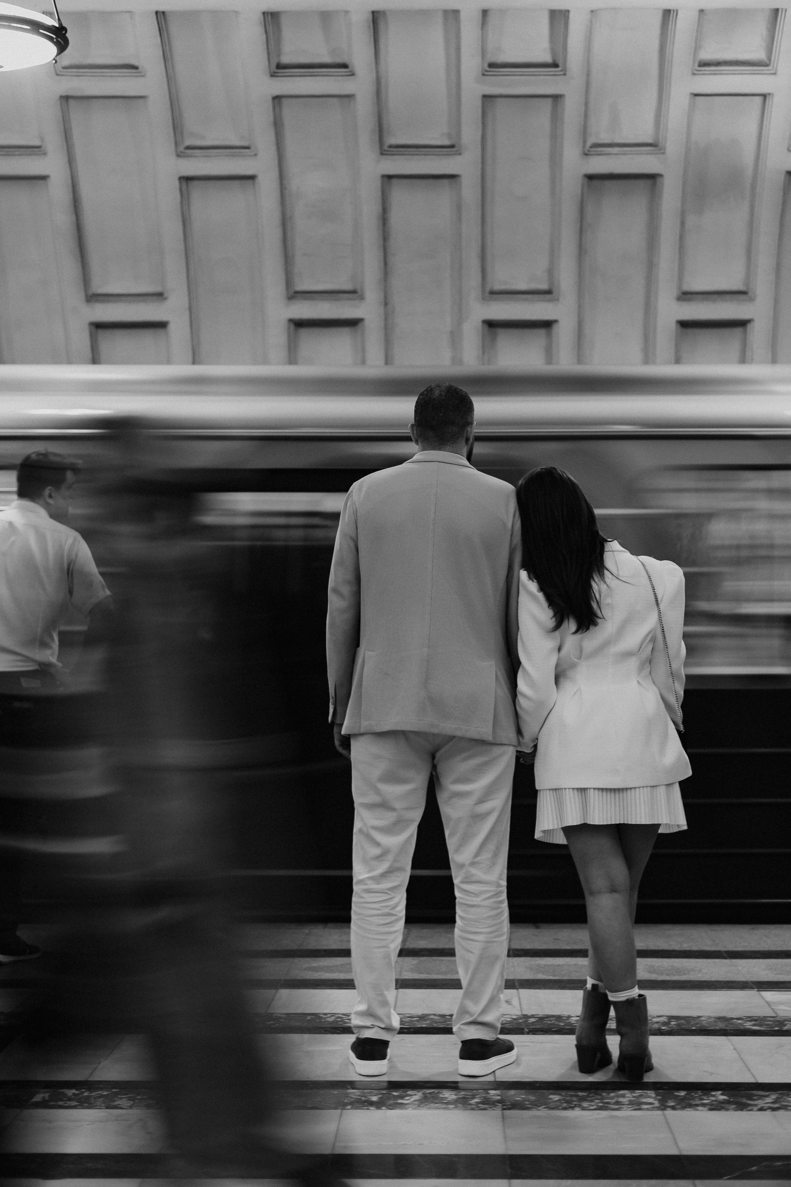 Анастасия и Мостафа (библиотека + прогулка). Фотограф в Москве Екатерина Потапова