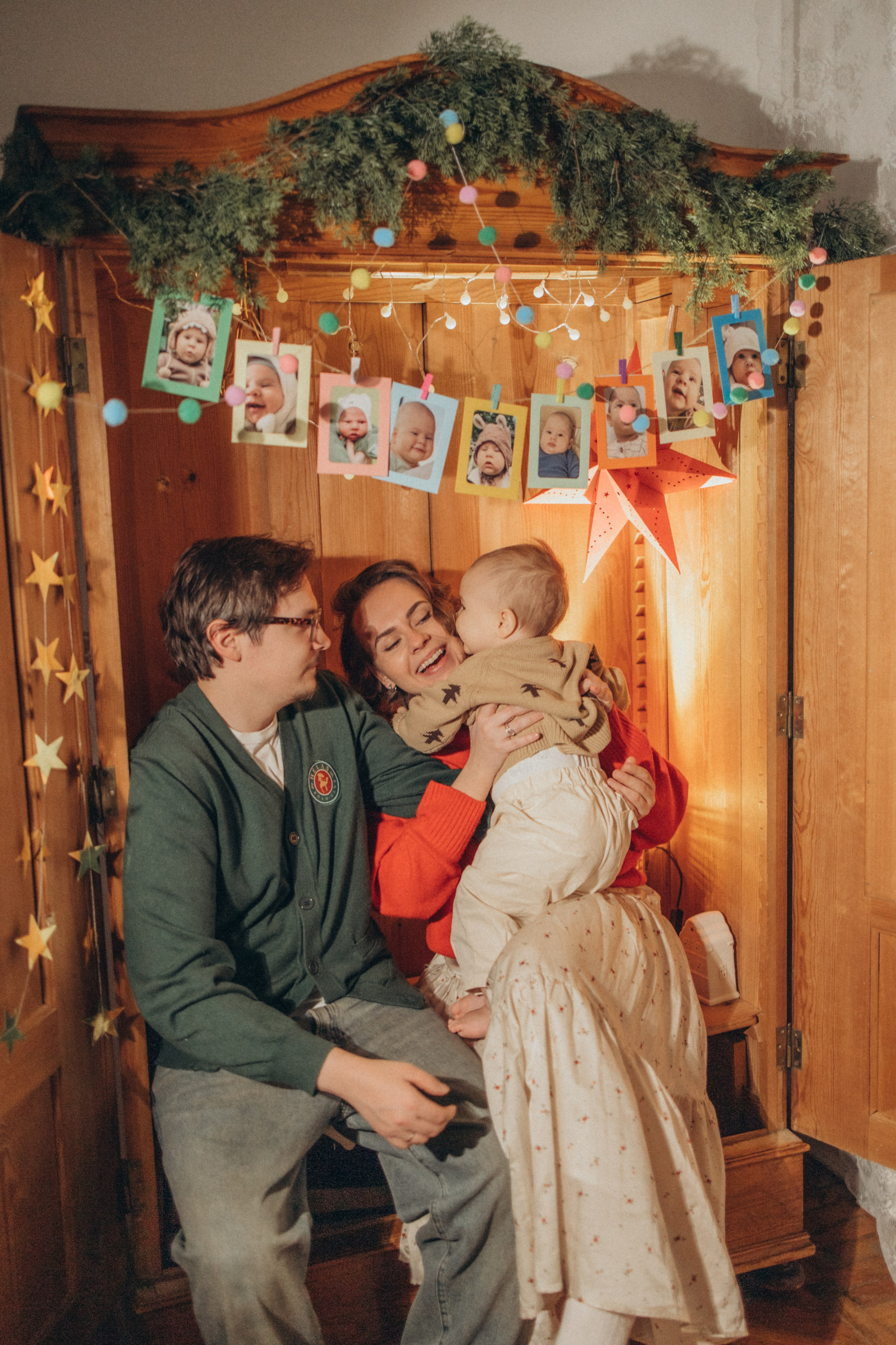 Новогодняя история. Семейный фотограф в Москве Анастасия Шалда