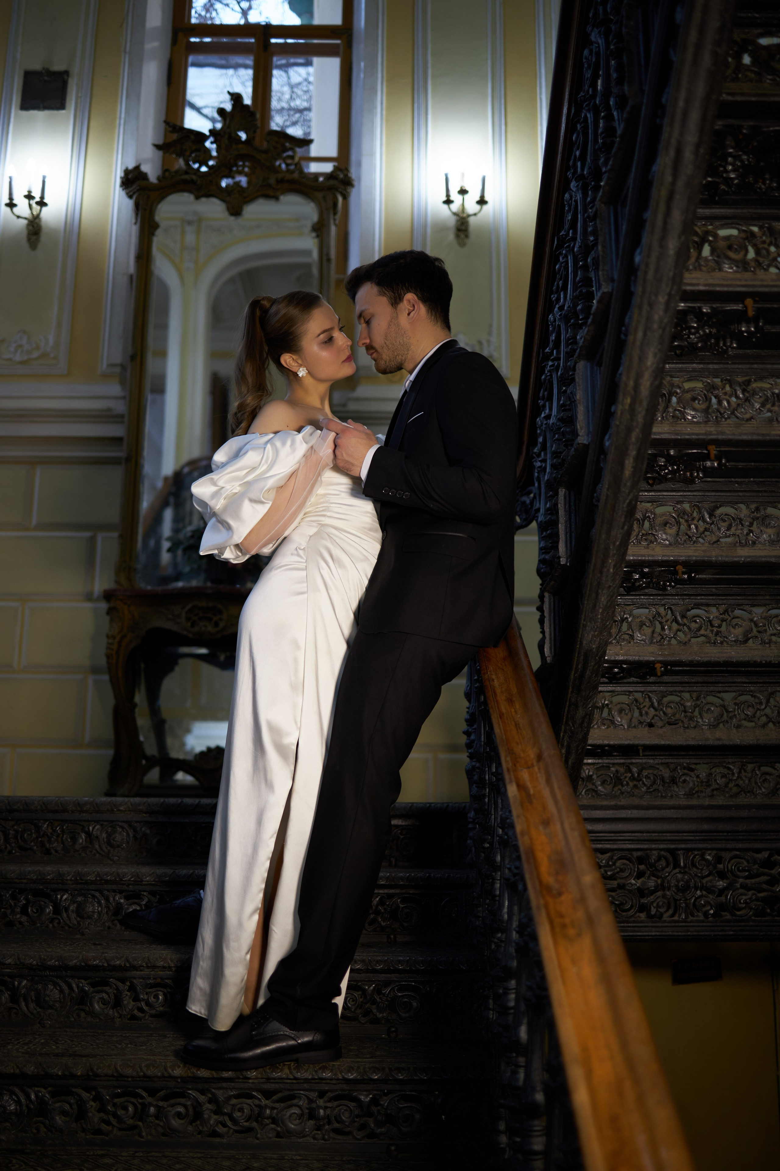 Андрей и Юлия. Пушкинская библиотека и зал Angels. Фотограф в Москве
