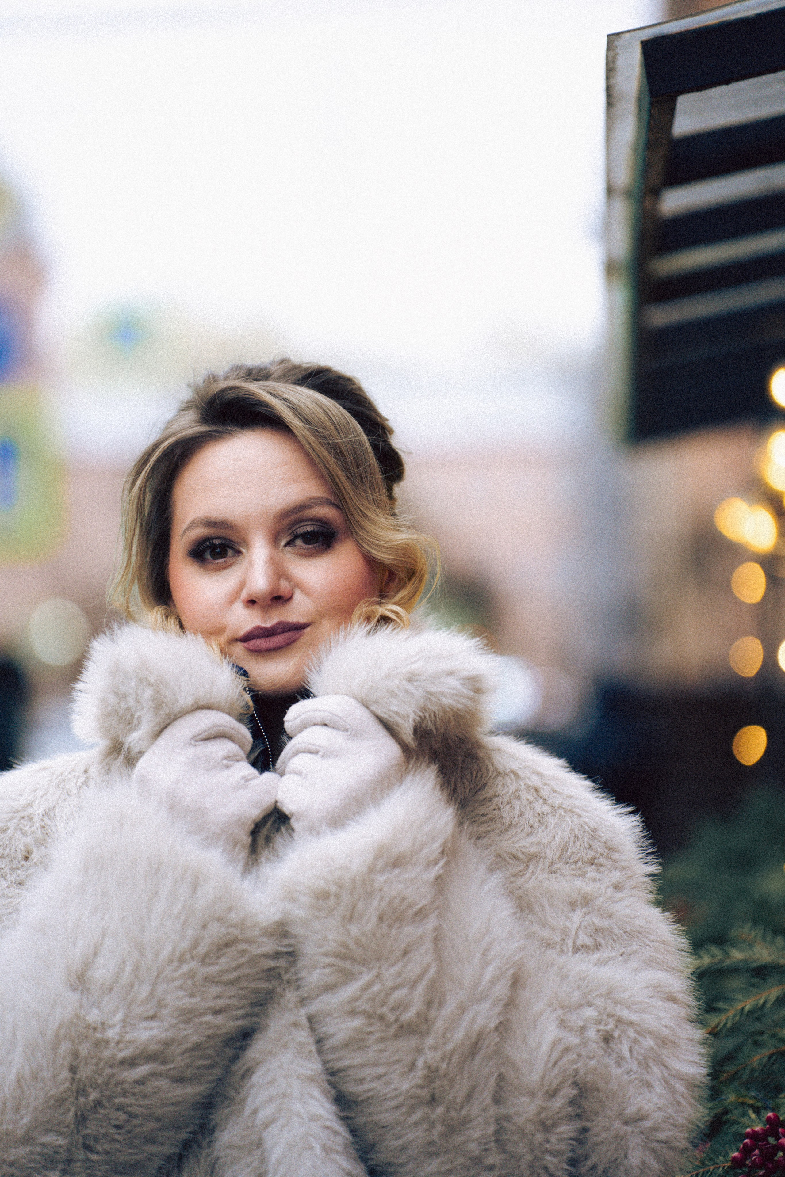 НОВОГОДНЯЯ ФОТОСЕСИИЯ В СТУДИИ ДЛЯ ДЕВУШКИ И ПРОГУЛКА ПО ЧЕРНЫШЕВСКОЙ. Профессиональный фотограф, Санкт-Петербург — Виктория Богомолова