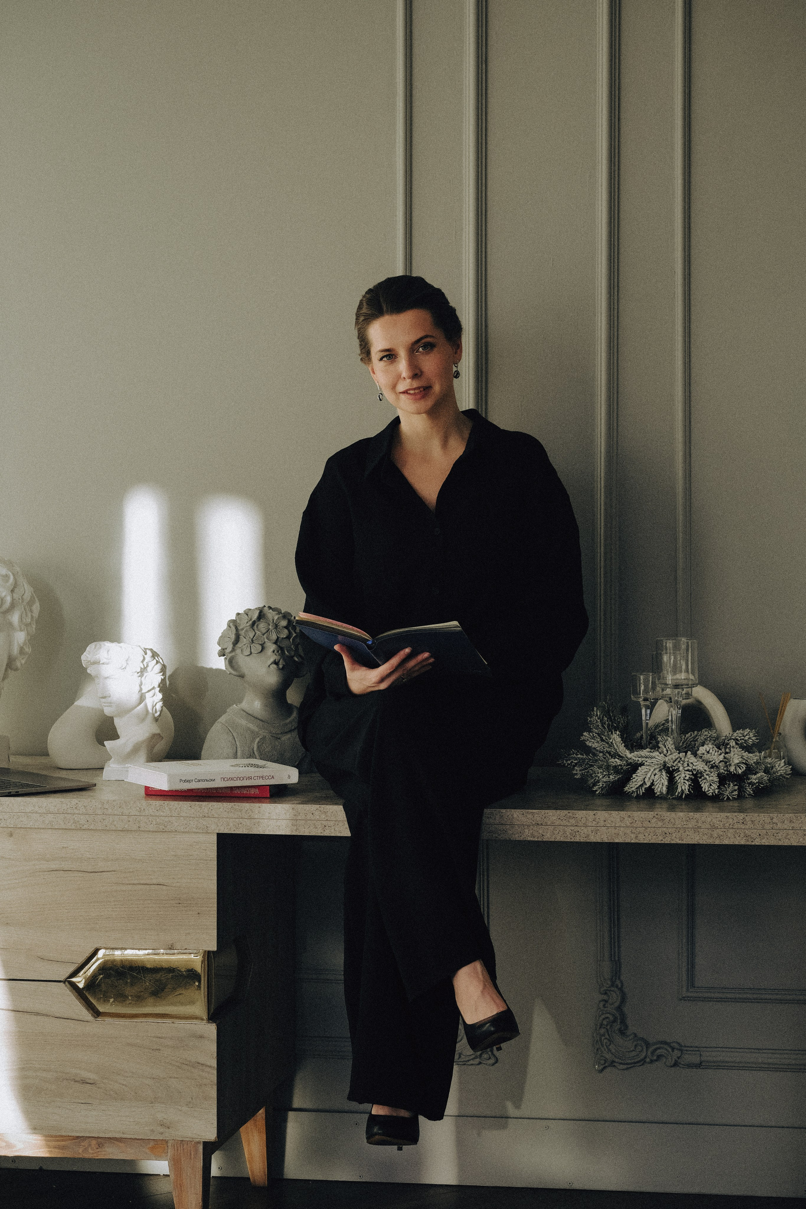 ФОТОСЕСИИЯ В СТУДИИ ДЛЯ ДЕВУШКИ ПСИХОЛОГА. Профессиональный фотограф, Санкт-Петербург — Виктория Богомолова