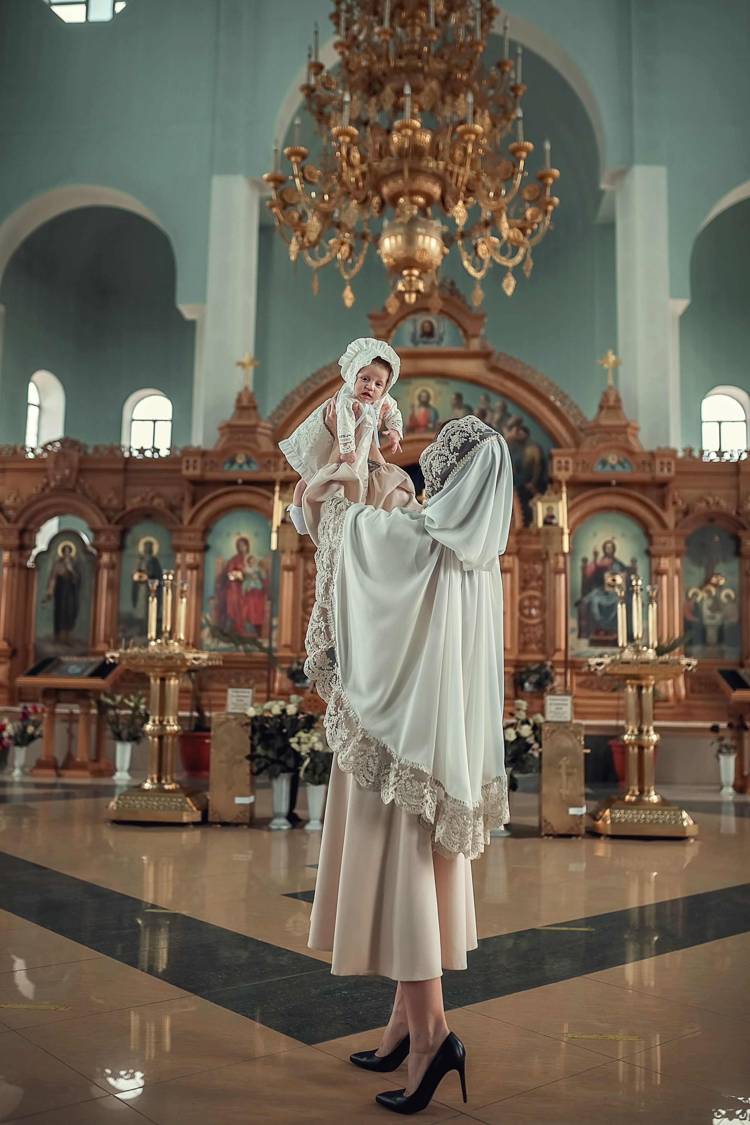 Крещение Софии. Семейный и детский фотограф Екатерина Савёлова