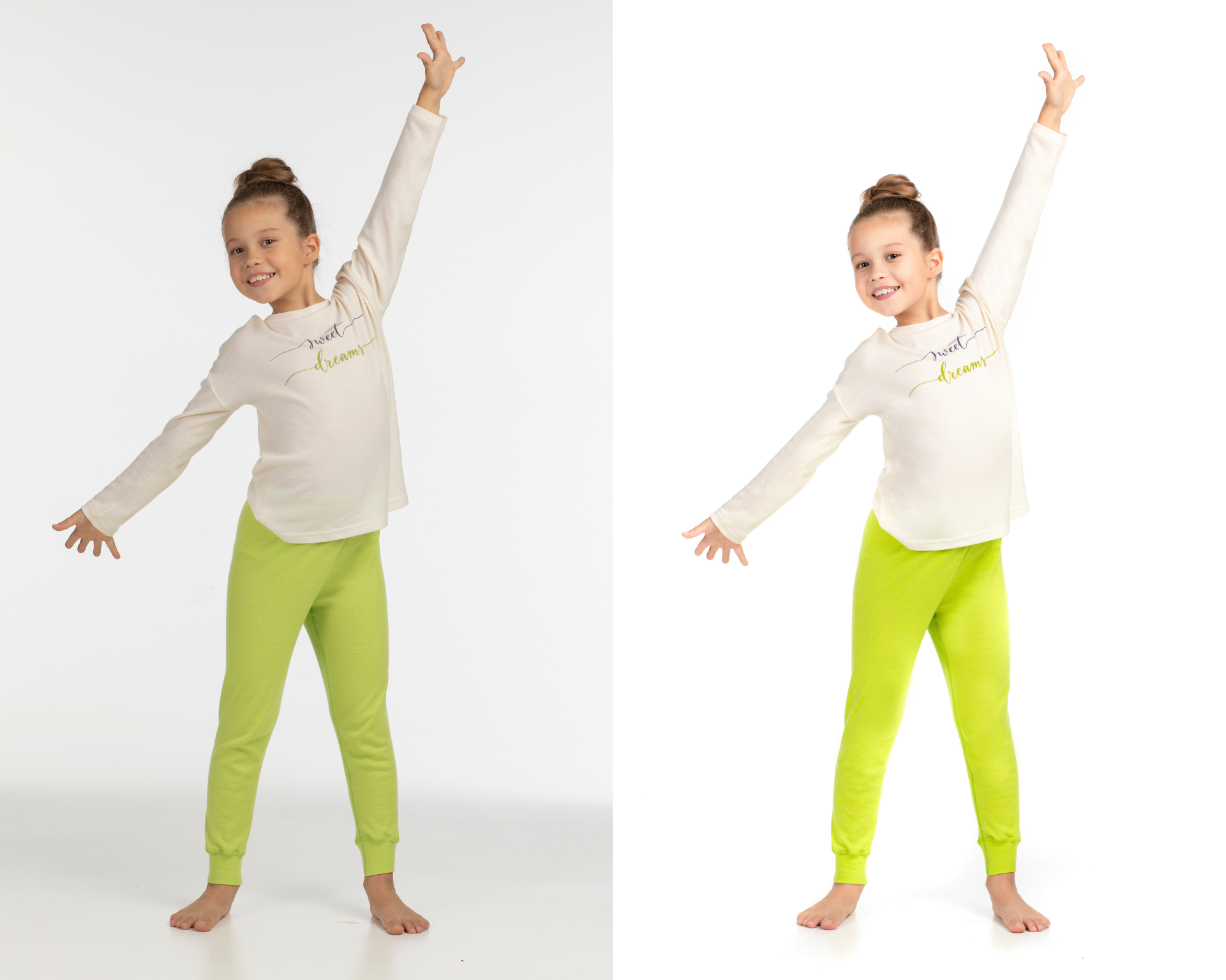 Для рекламы одежды