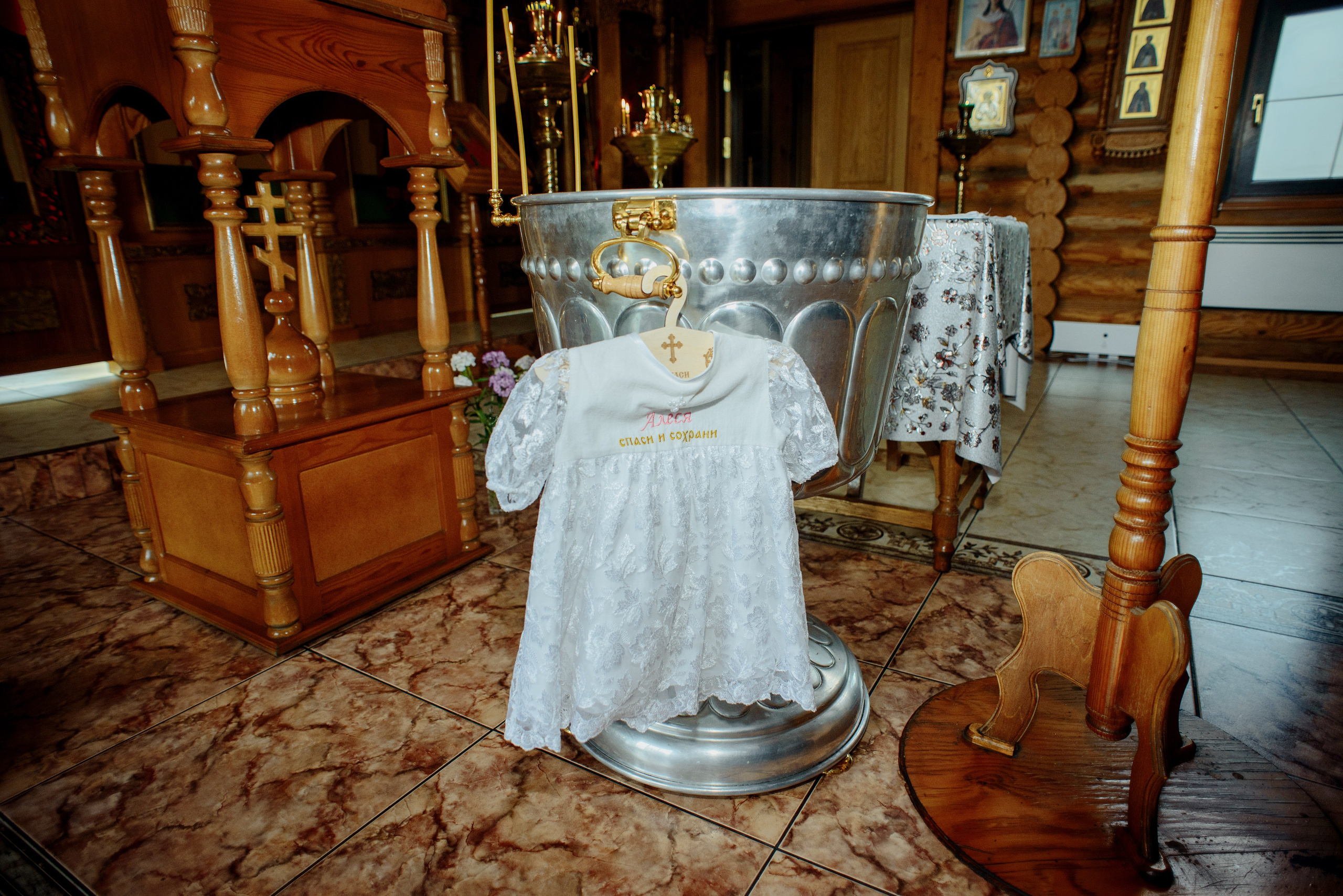 Крещение Алеси. Королева Елена Свадебный и семейный фотограф в Туле
