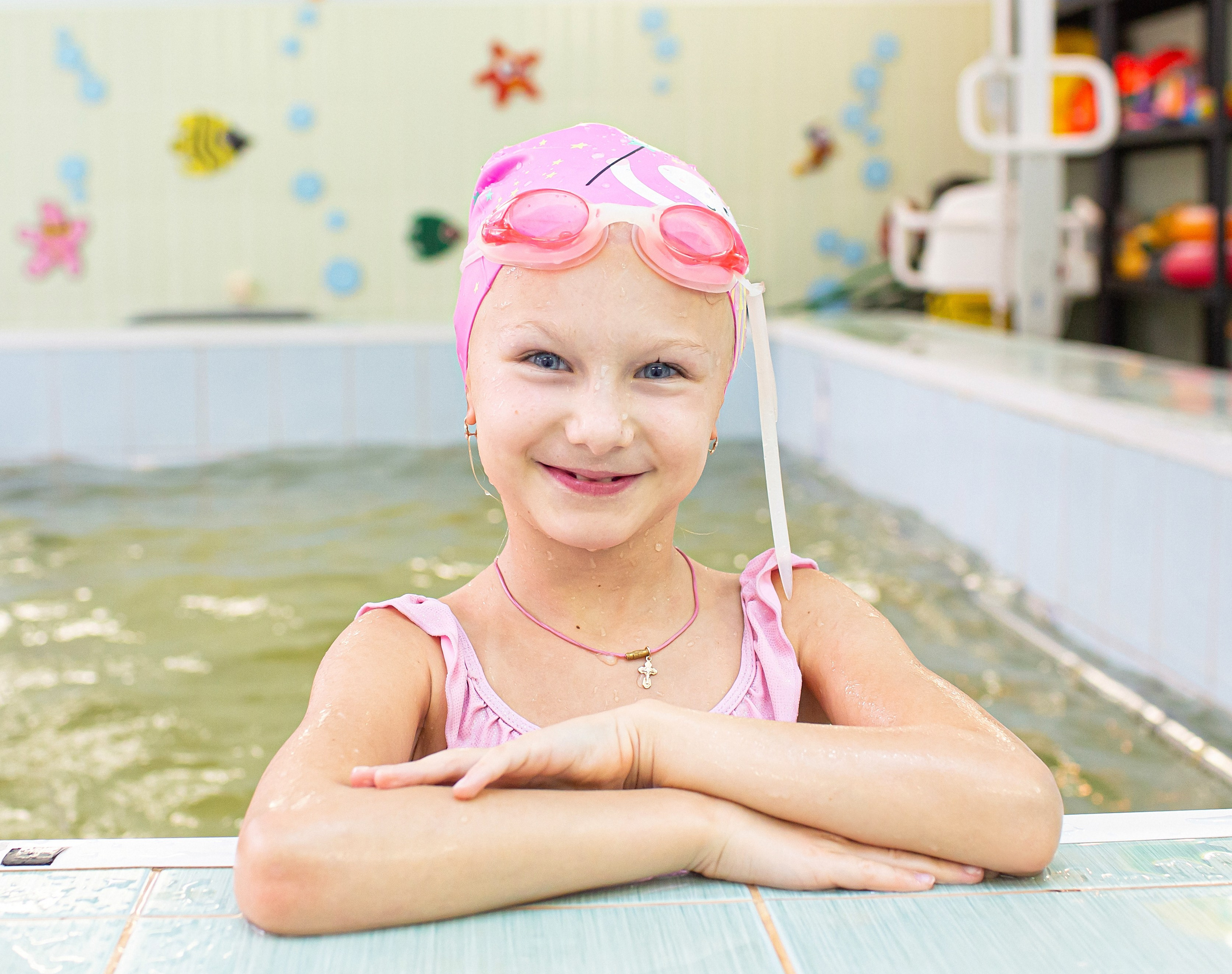 Бассейн в детском саду. Свадебный, семейный, детский фотограф в Санкт-Петербурге