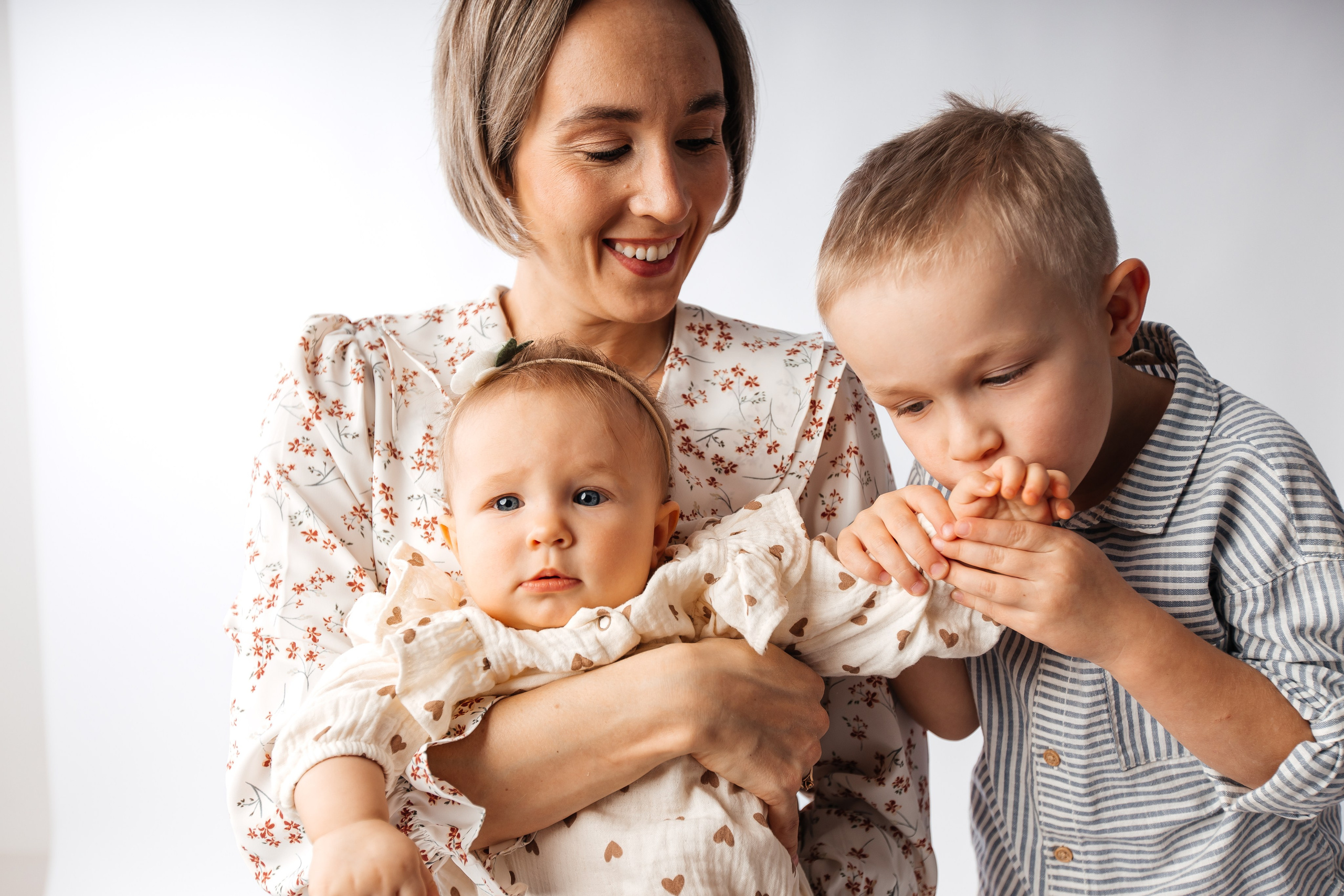 Мама и малыш. Колесникова Татьяна. Фотограф новорожденных Щёлково, Москва, Королев