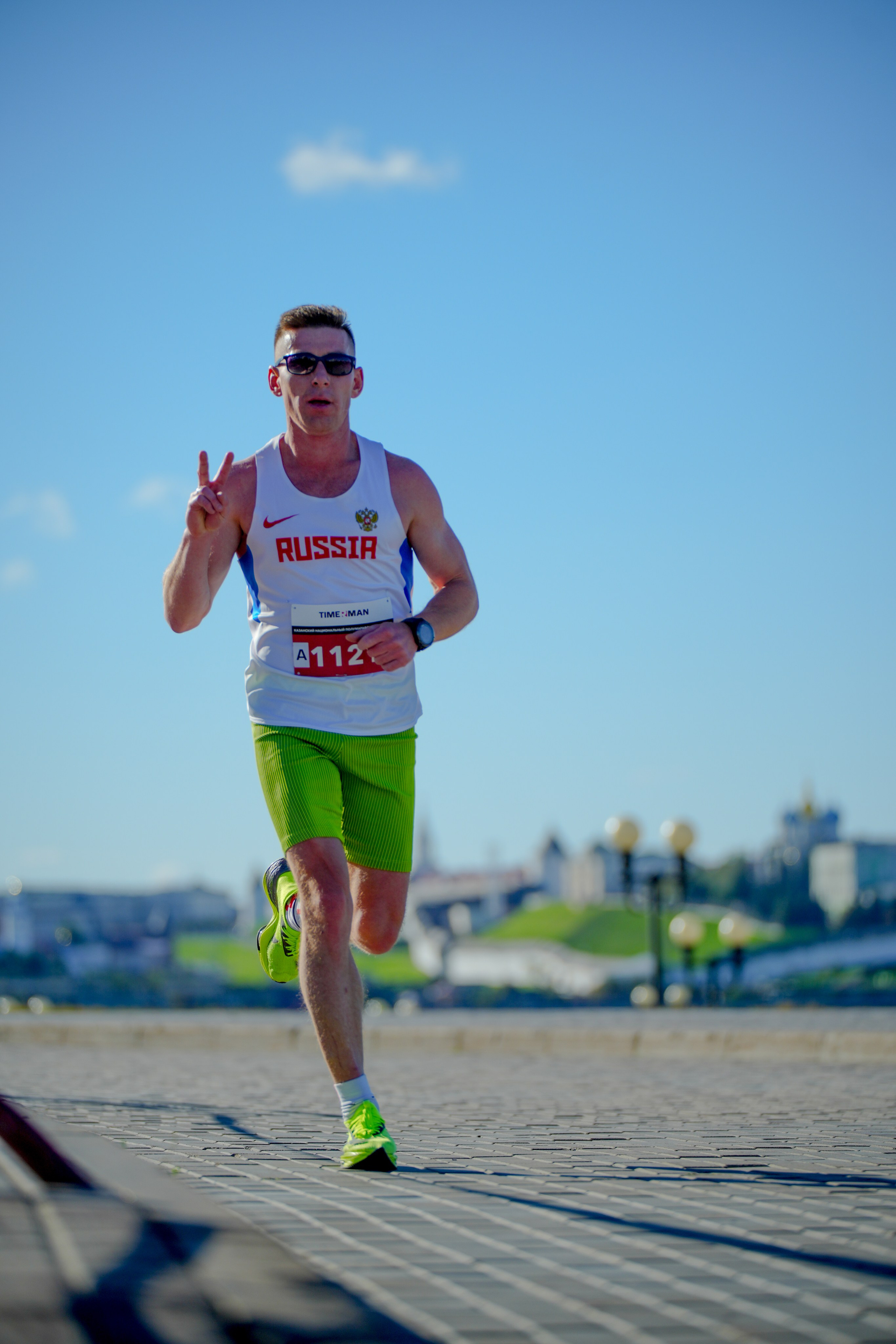 Спортивный репортаж Казанский полумарафон. Фотоким