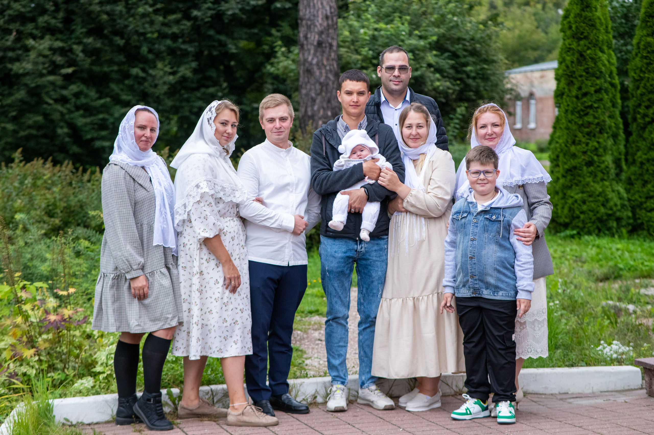 Крещение младенца Ксении в Люблино. Свадебный и портретный фотограф в Москве Галина Борисова