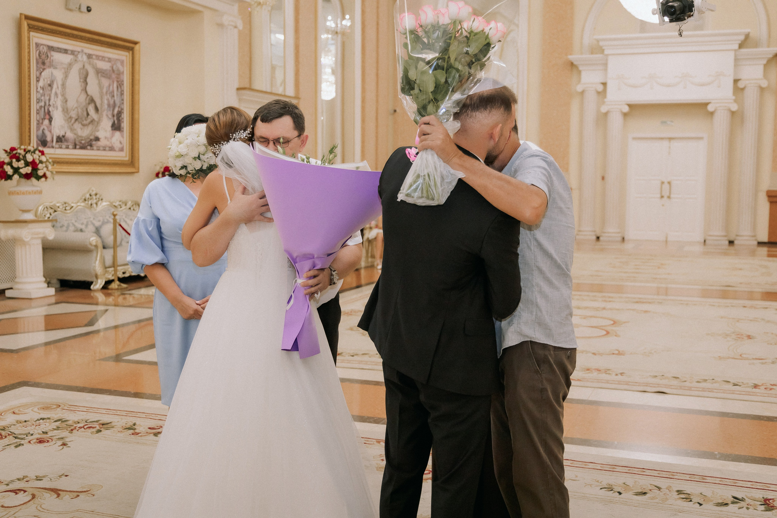 Свадебная прогулка Екатерины и Евгения. Свадебная фотография. Арина Рубах