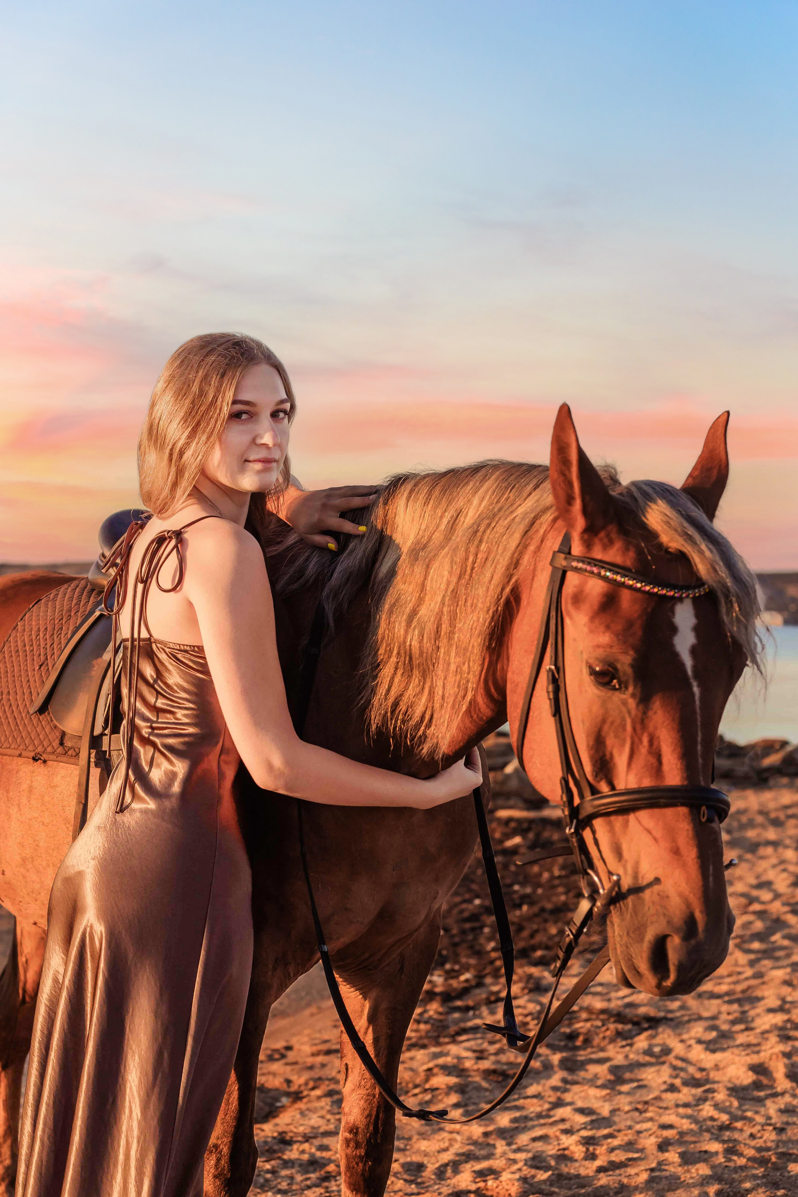 Фотосессия на море с лошадью. Фотограф в Феодосии Наталья Булгакова