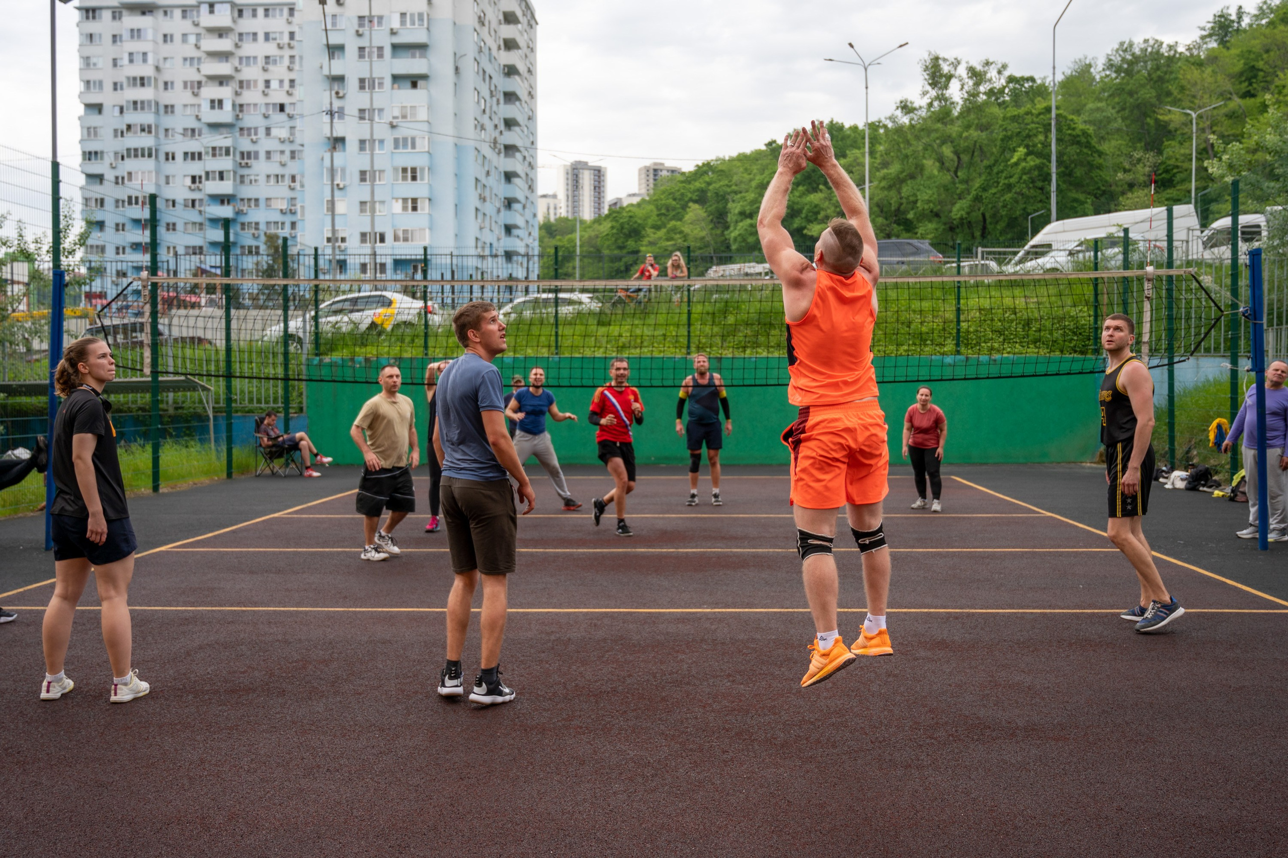 Турнир по Волейболу. Фотографирую счастливых людей в Сочи