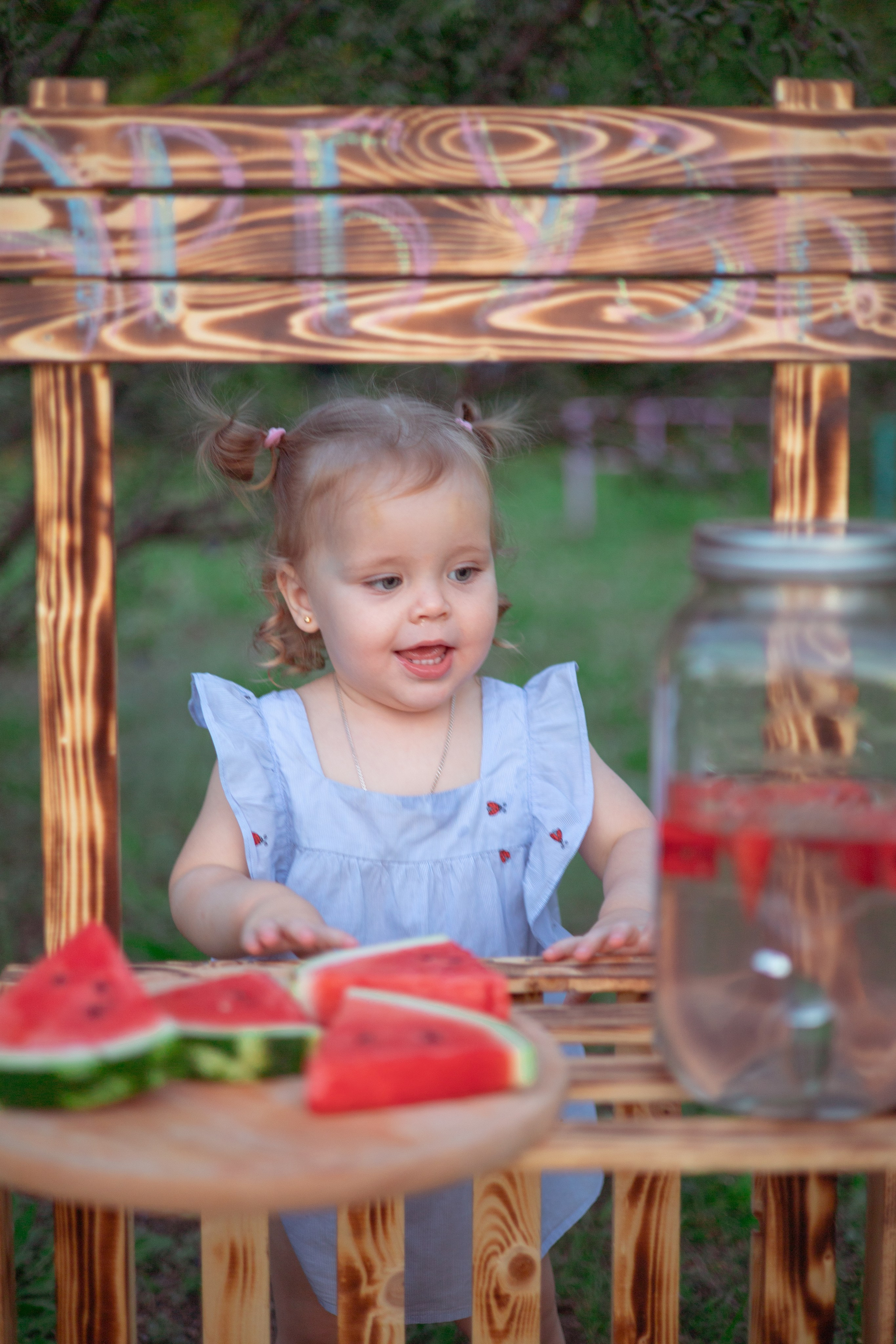 Соня арбузы. Семейный и детский фотограф в Михайловке Татьяна Лестьева