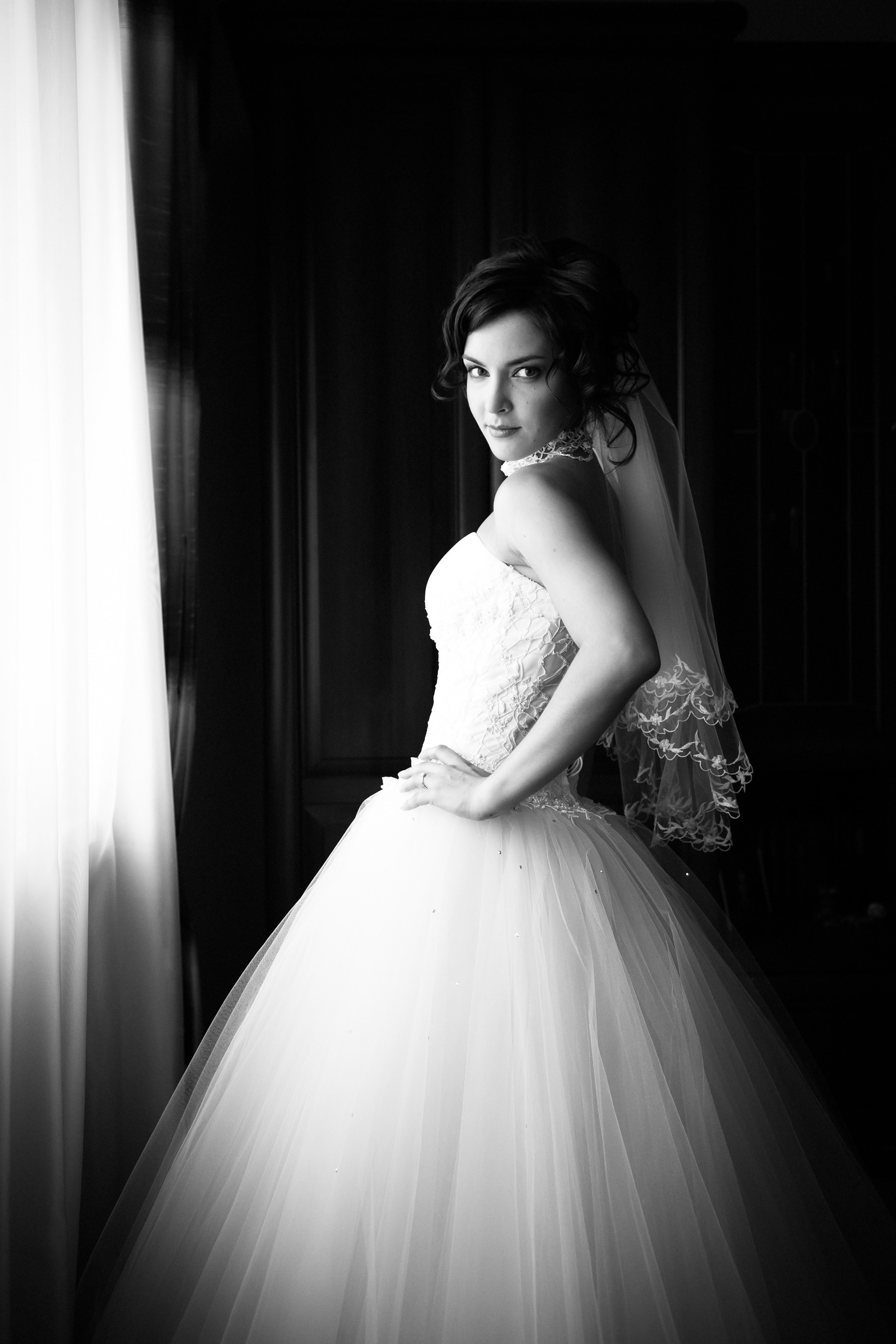 Свадебная съемка в тумане. Фотографы в Москве Светлана Устинова и Сергей Грачев