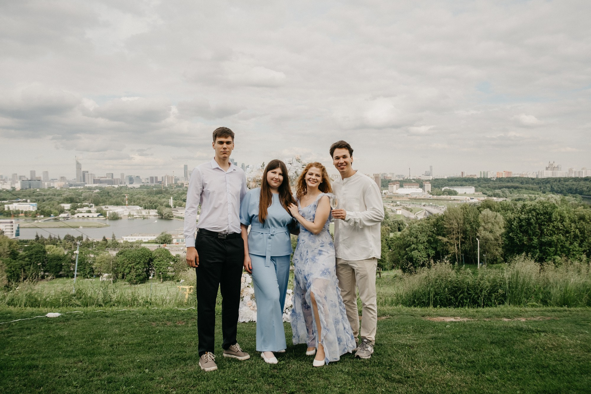 На высоте. Свадебный фотограф Александра Тюлякова